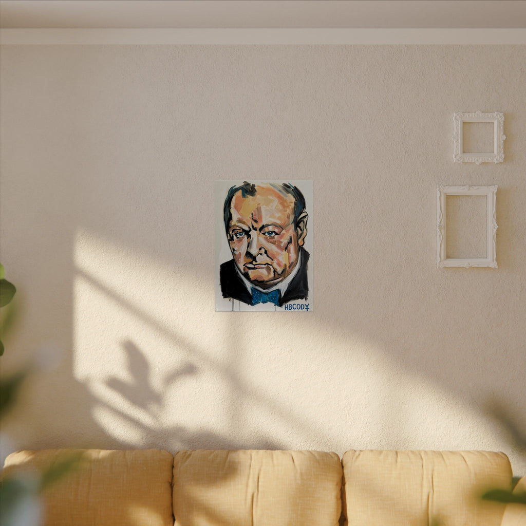 The Roaring Lion Paper Print