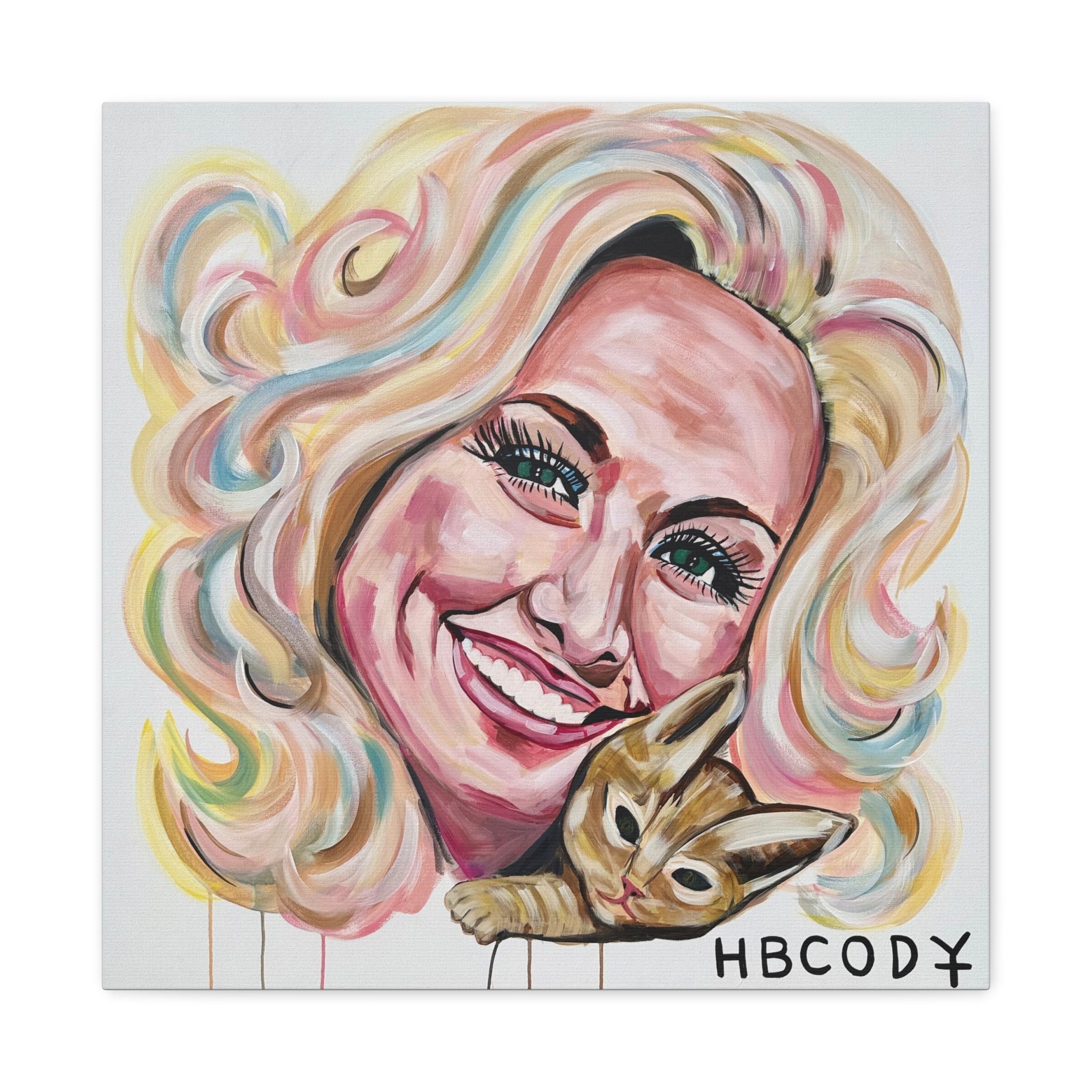 Dolly Canvas Print