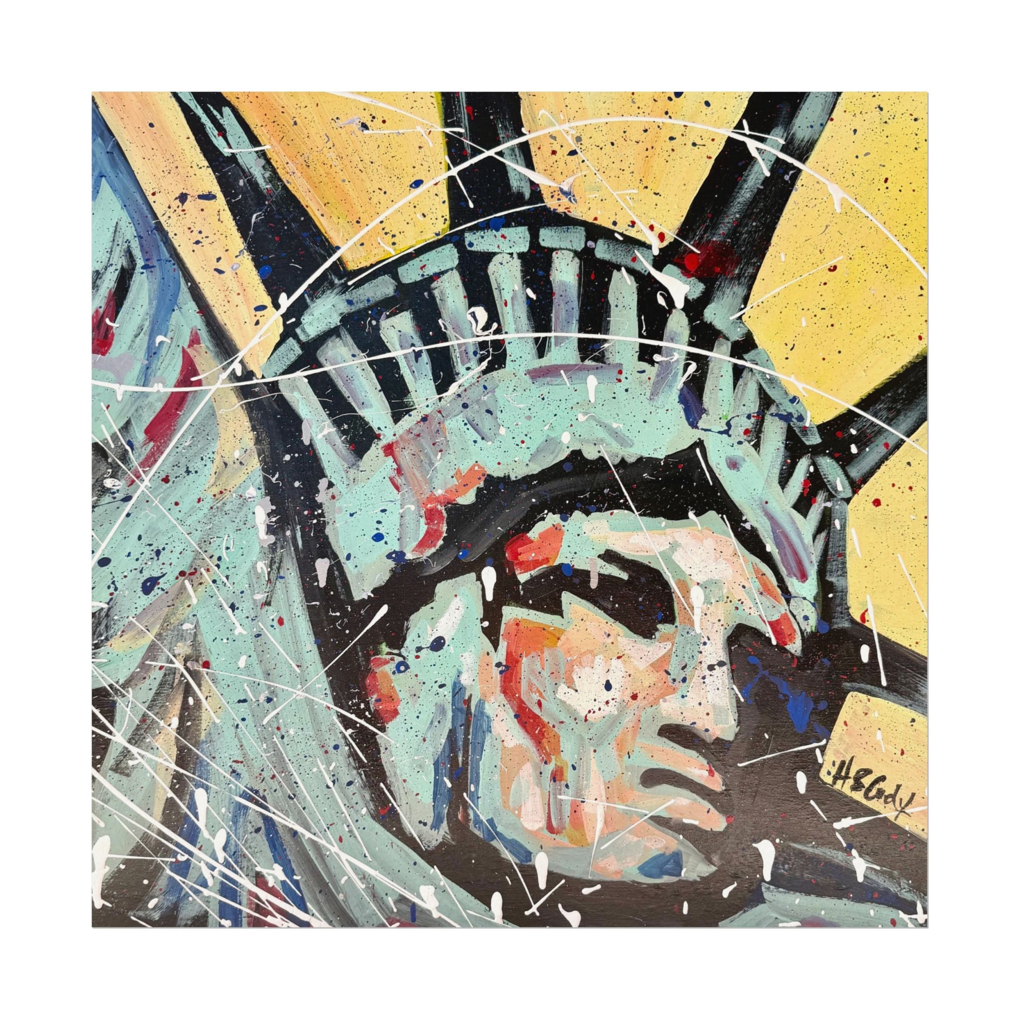 Liberty Paper Print