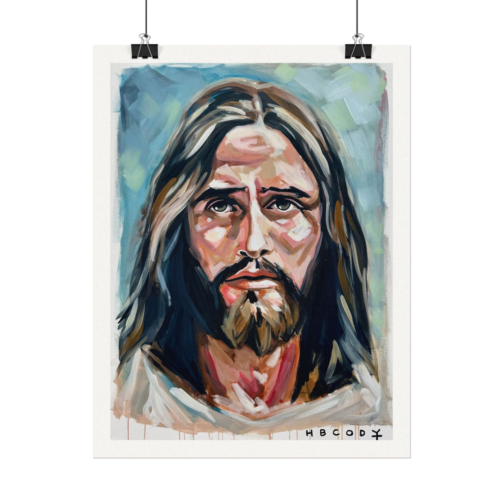 Jesus the Friend Paper Print
