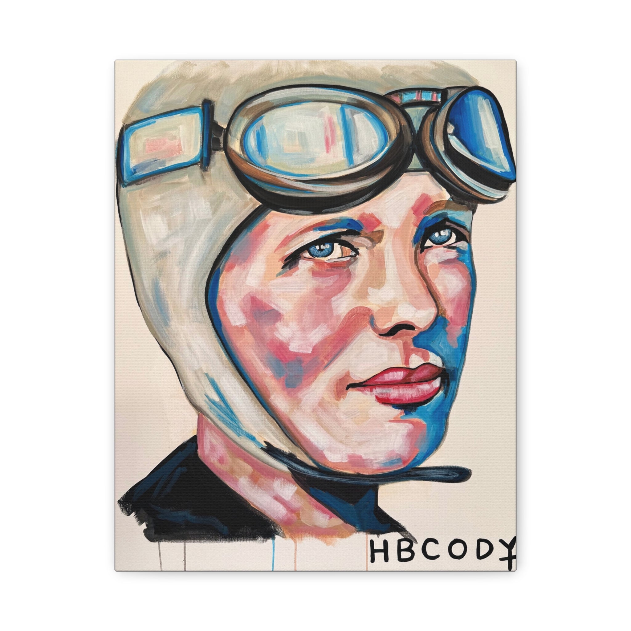 Amelia Earhart Canvas Print