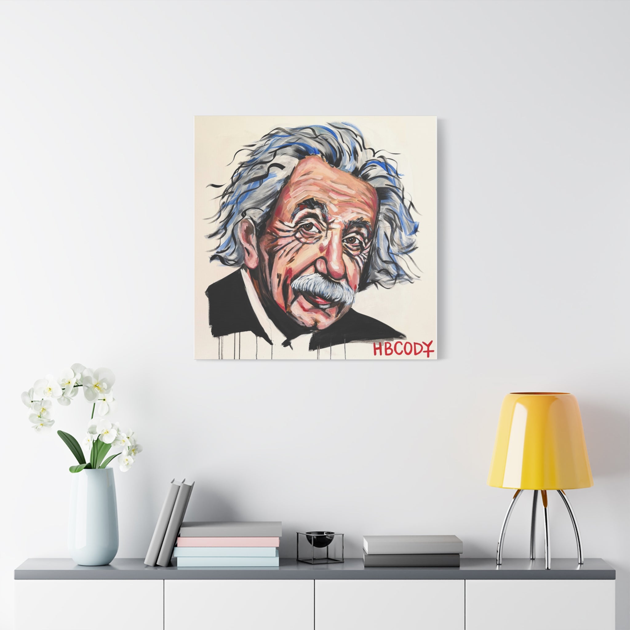 Einstein Canvas Print