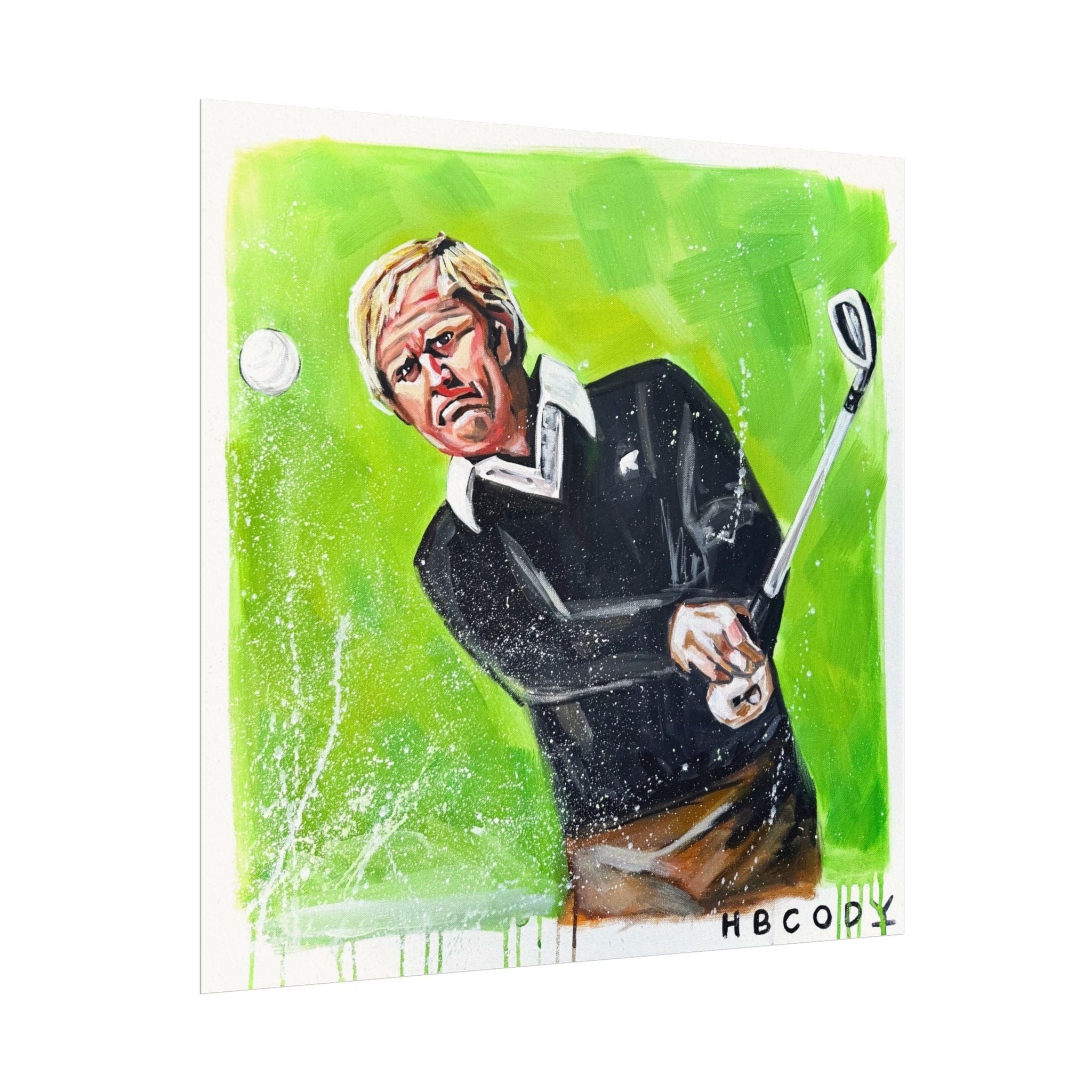 The Golden Bear Paper Print