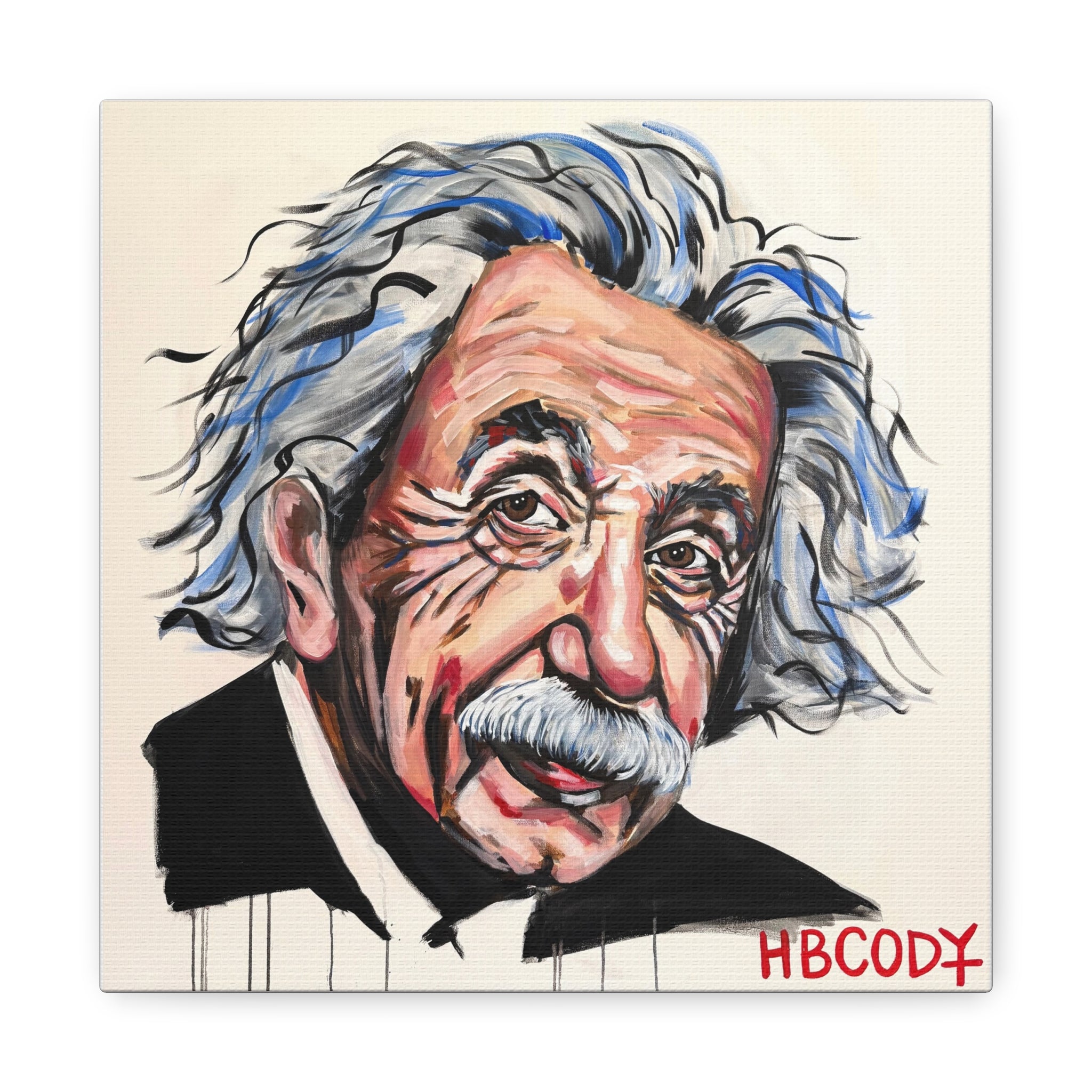 Einstein Canvas Print