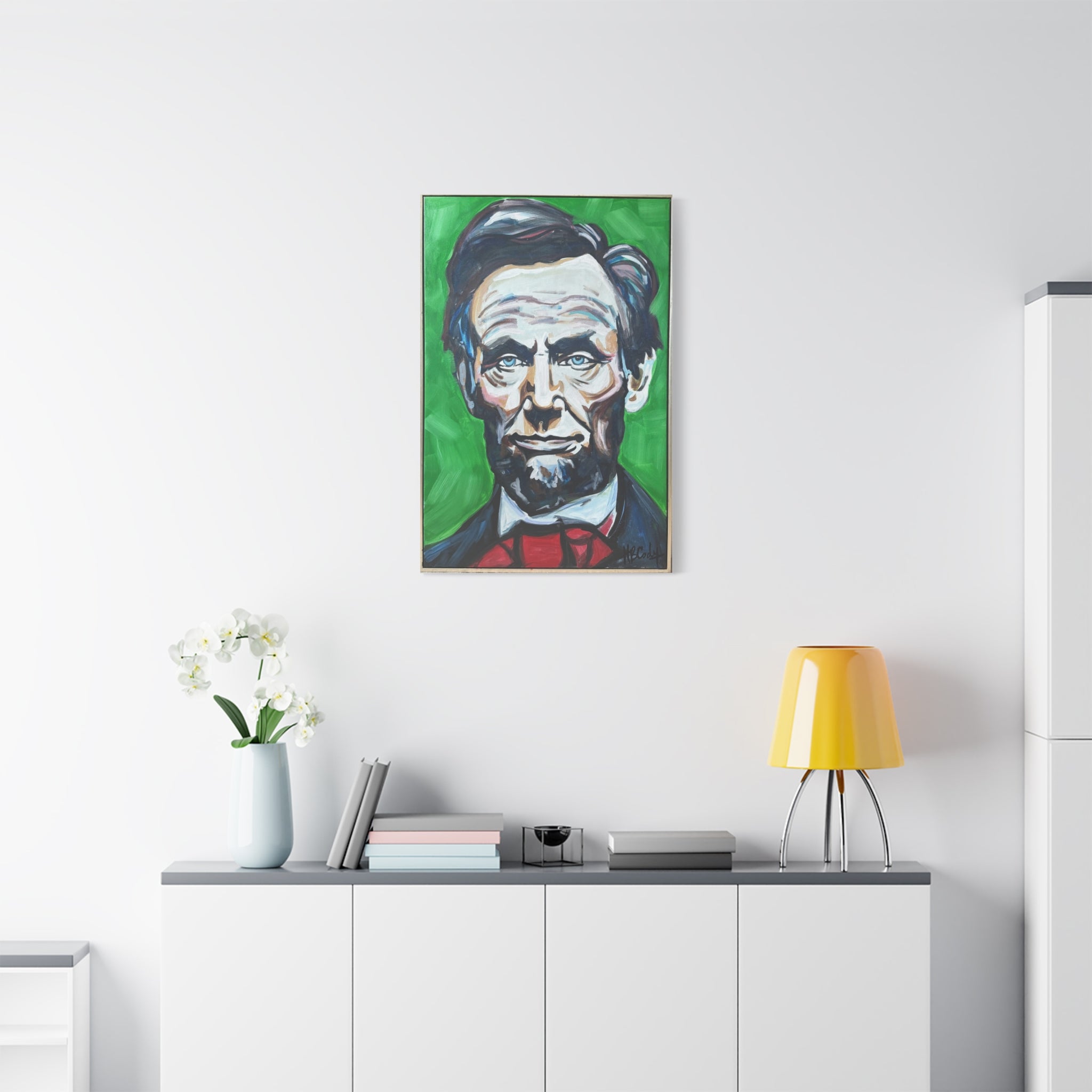 Honest Abe Canvas Print
