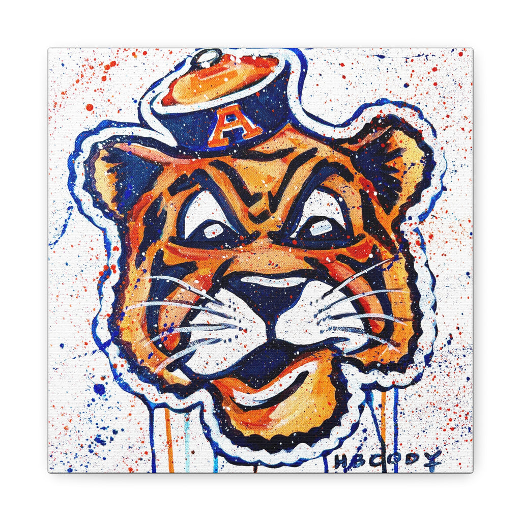 Aubie Canvas Print