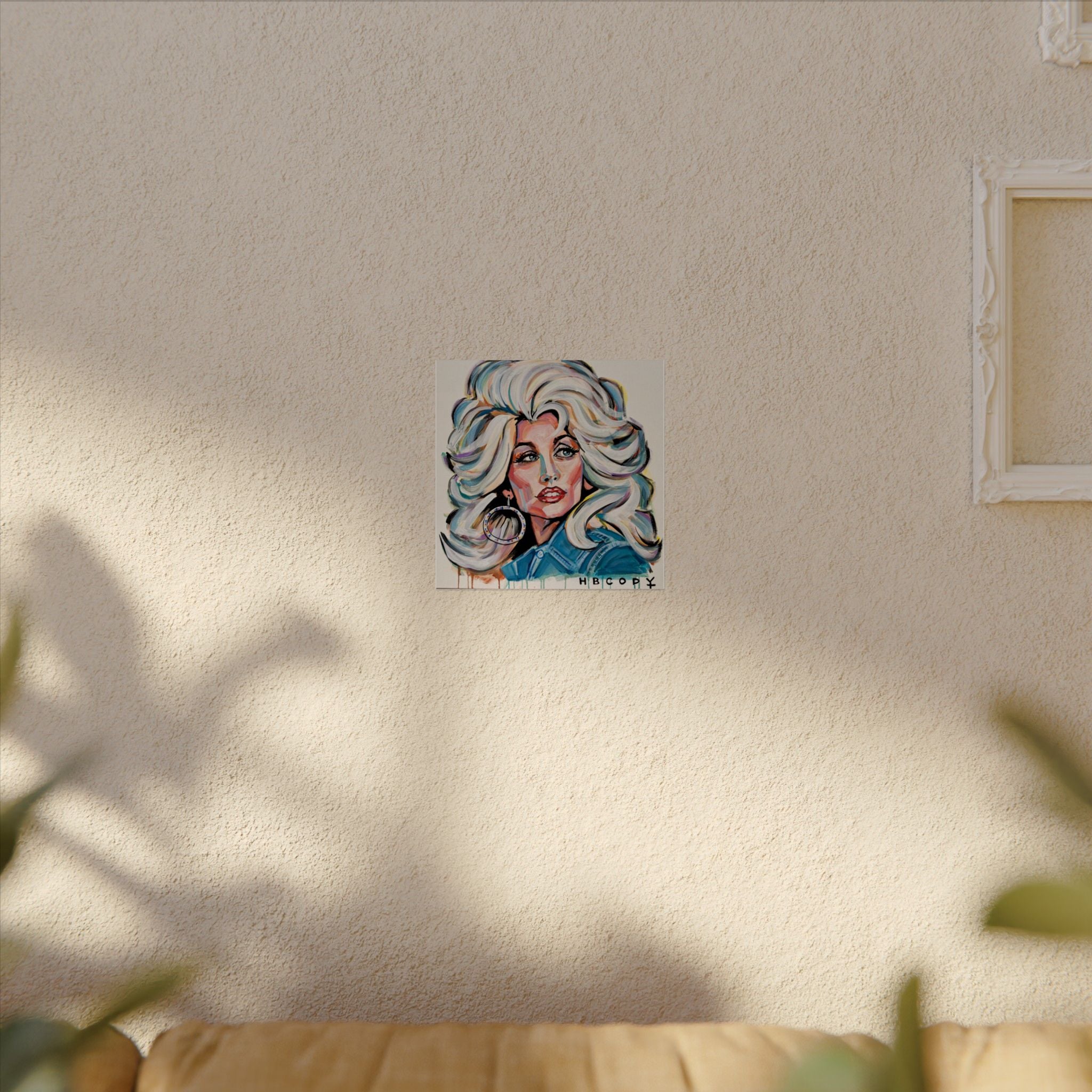 Dolly Parton Paper Print