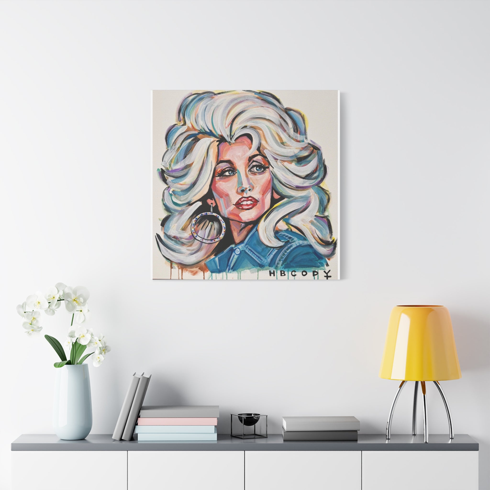 Dolly Parton Canvas Print