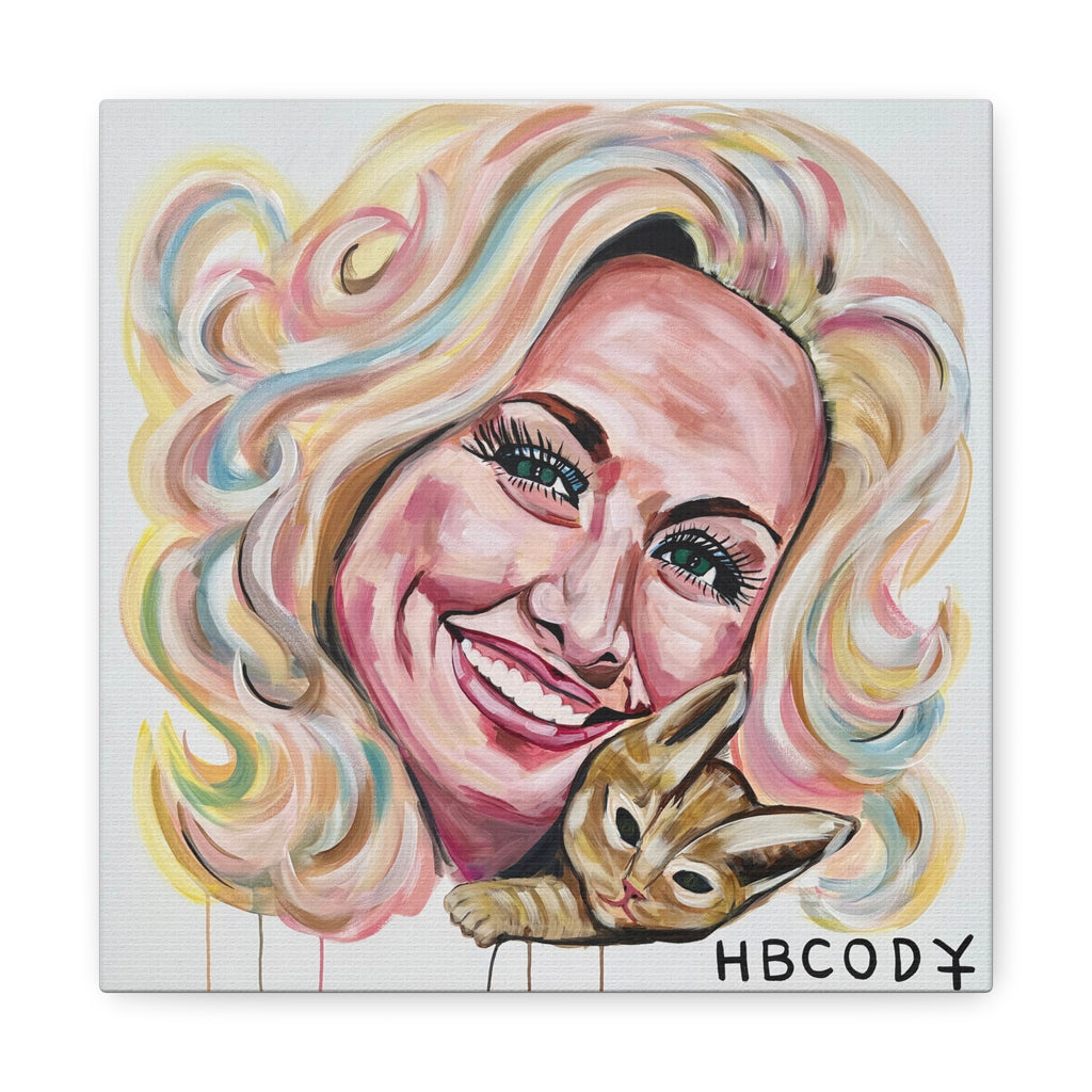 Dolly Canvas Print