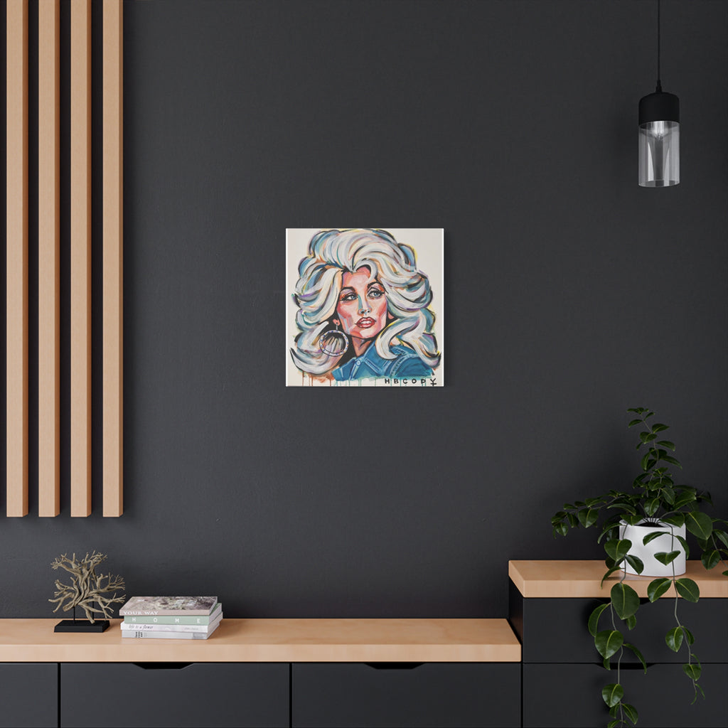 Dolly Parton Canvas Print