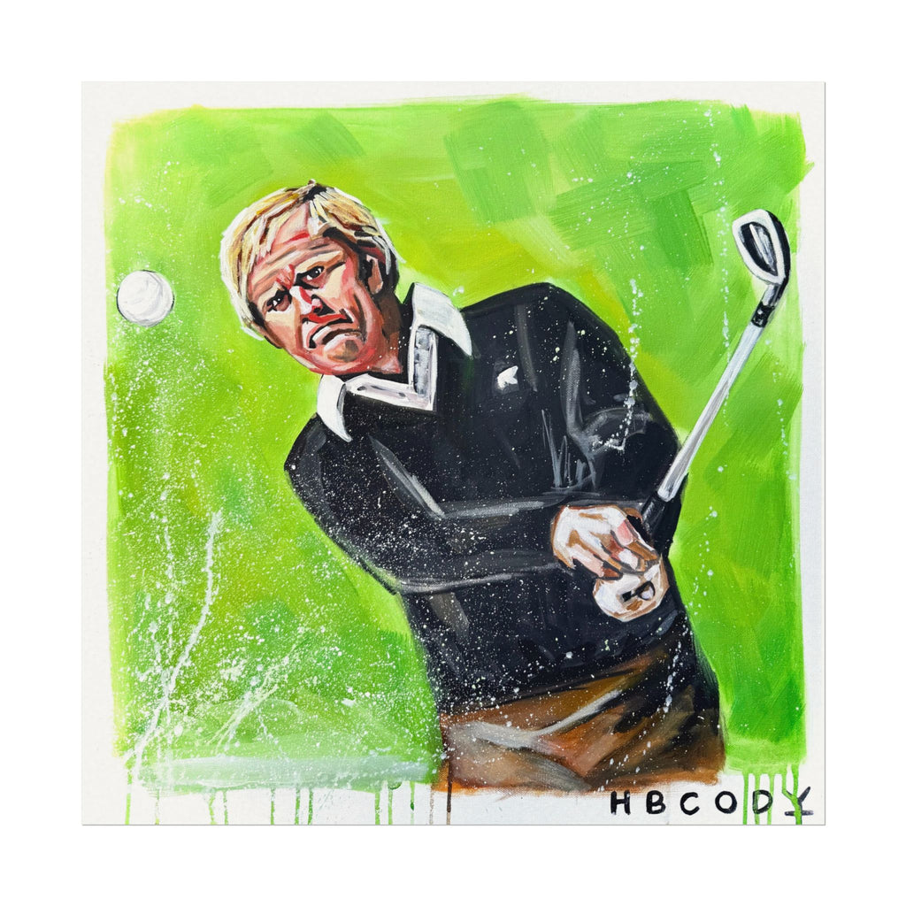 The Golden Bear Paper Print