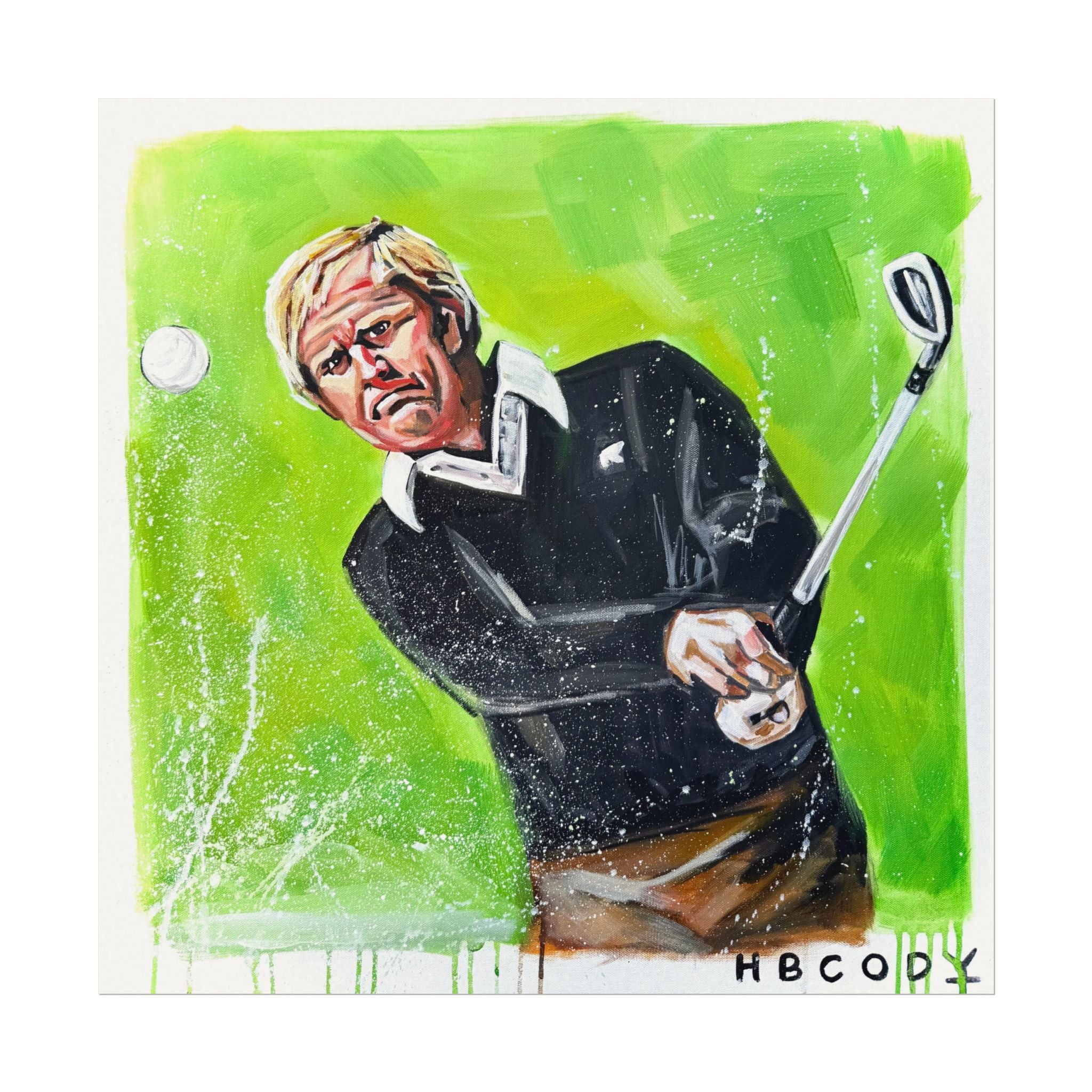 The Golden Bear Paper Print