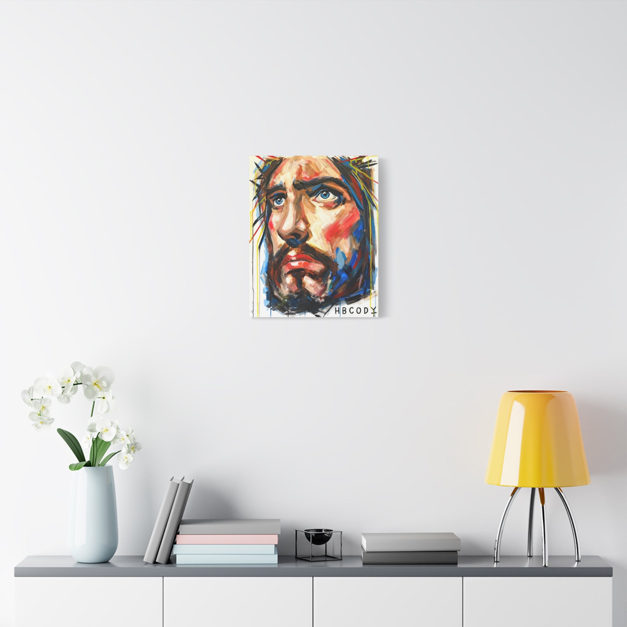 Advent Jesus Canvas Print