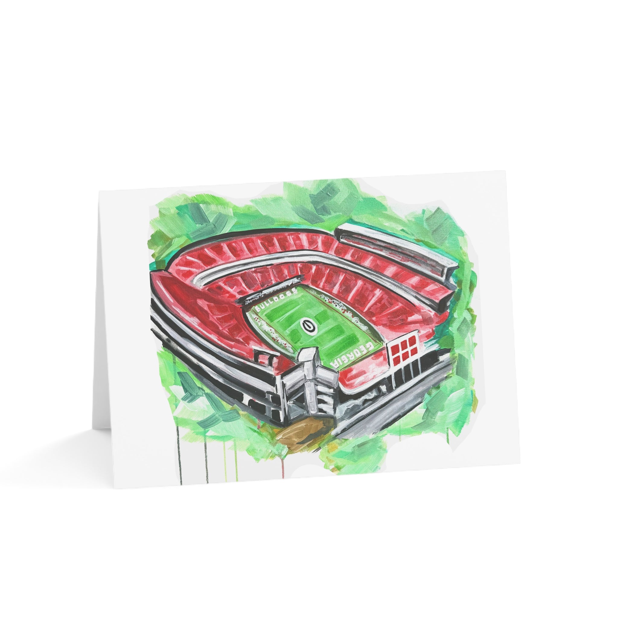 Sanford Stadium Greeting Cards