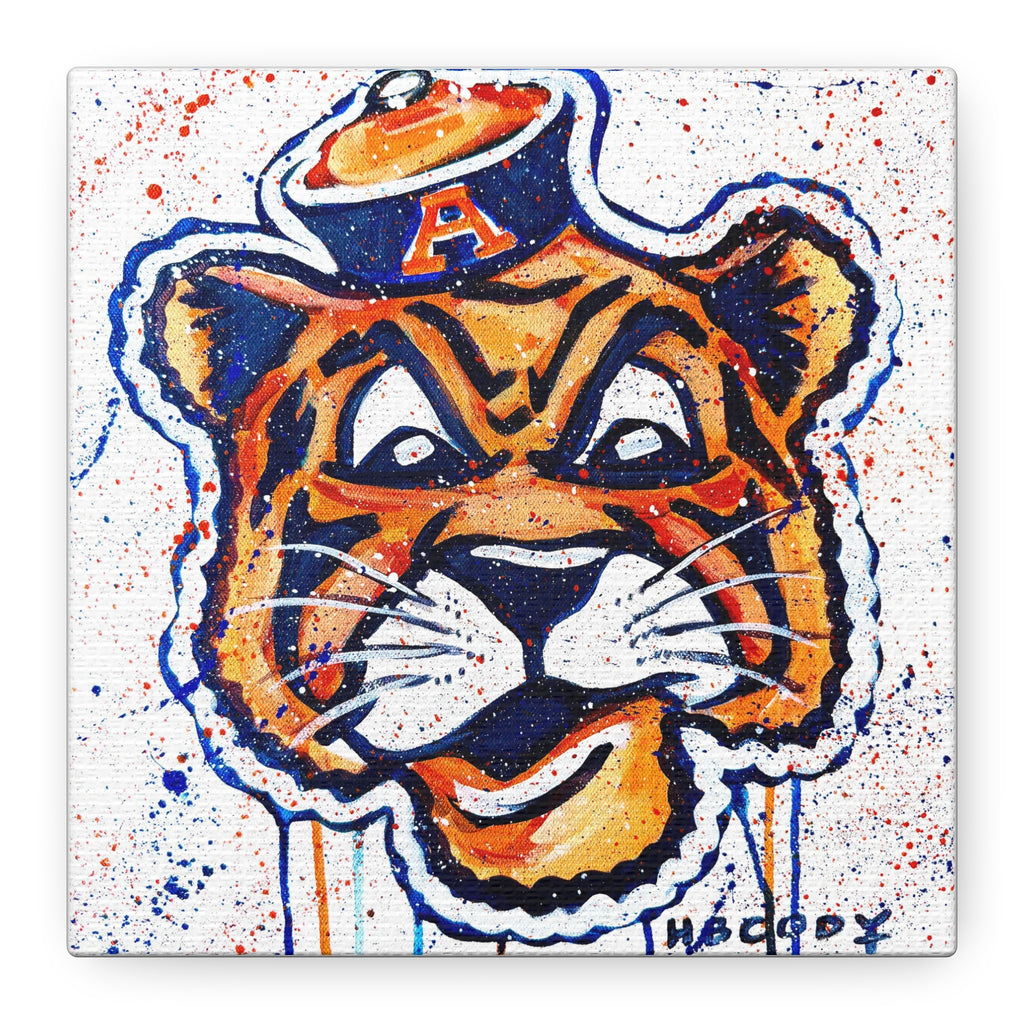 Aubie Canvas Print