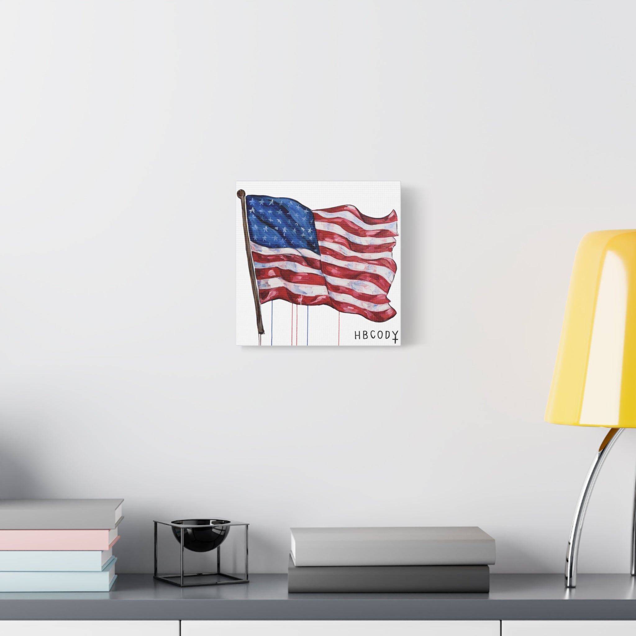 American Flag Canvas Print