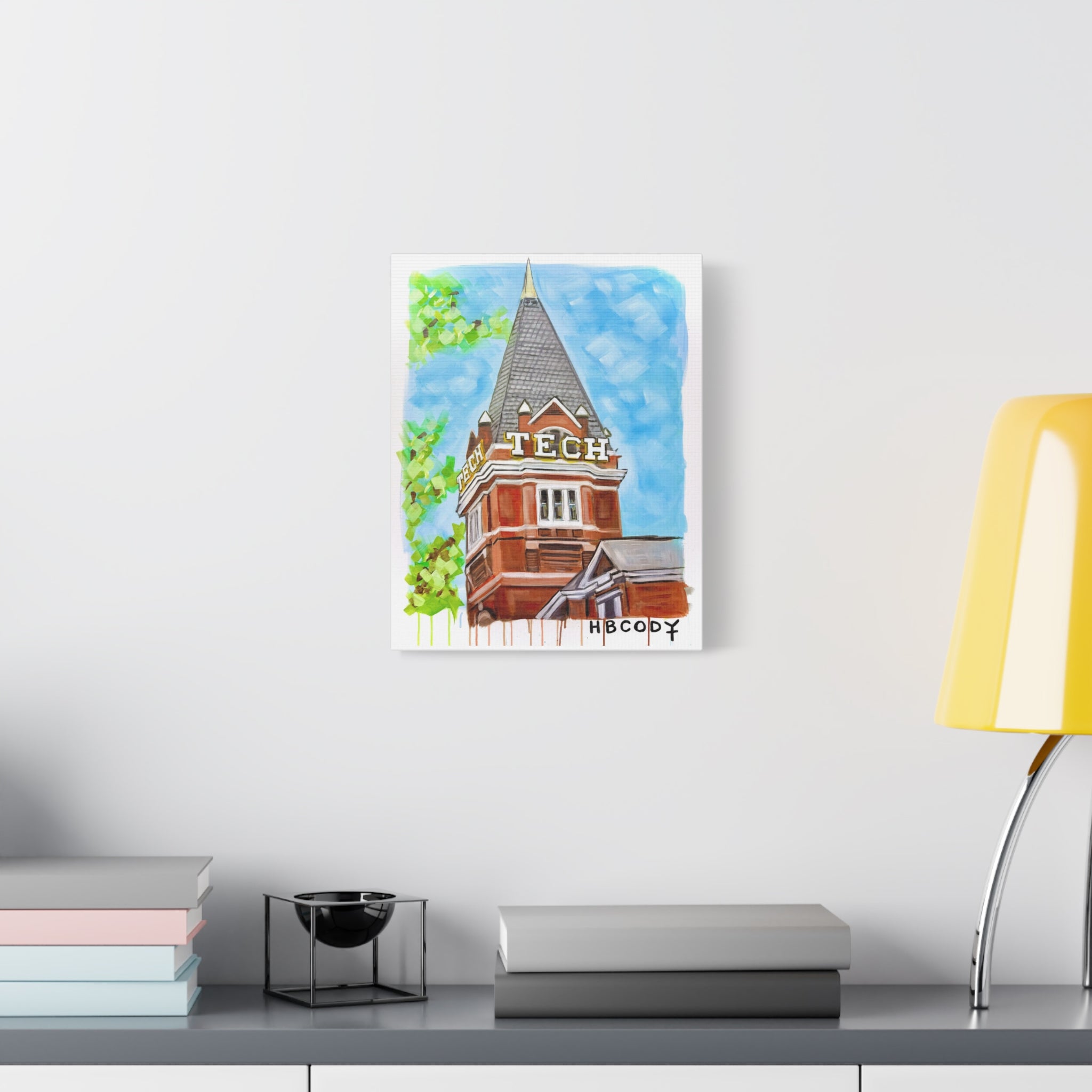 Tech Tower Canvas Print