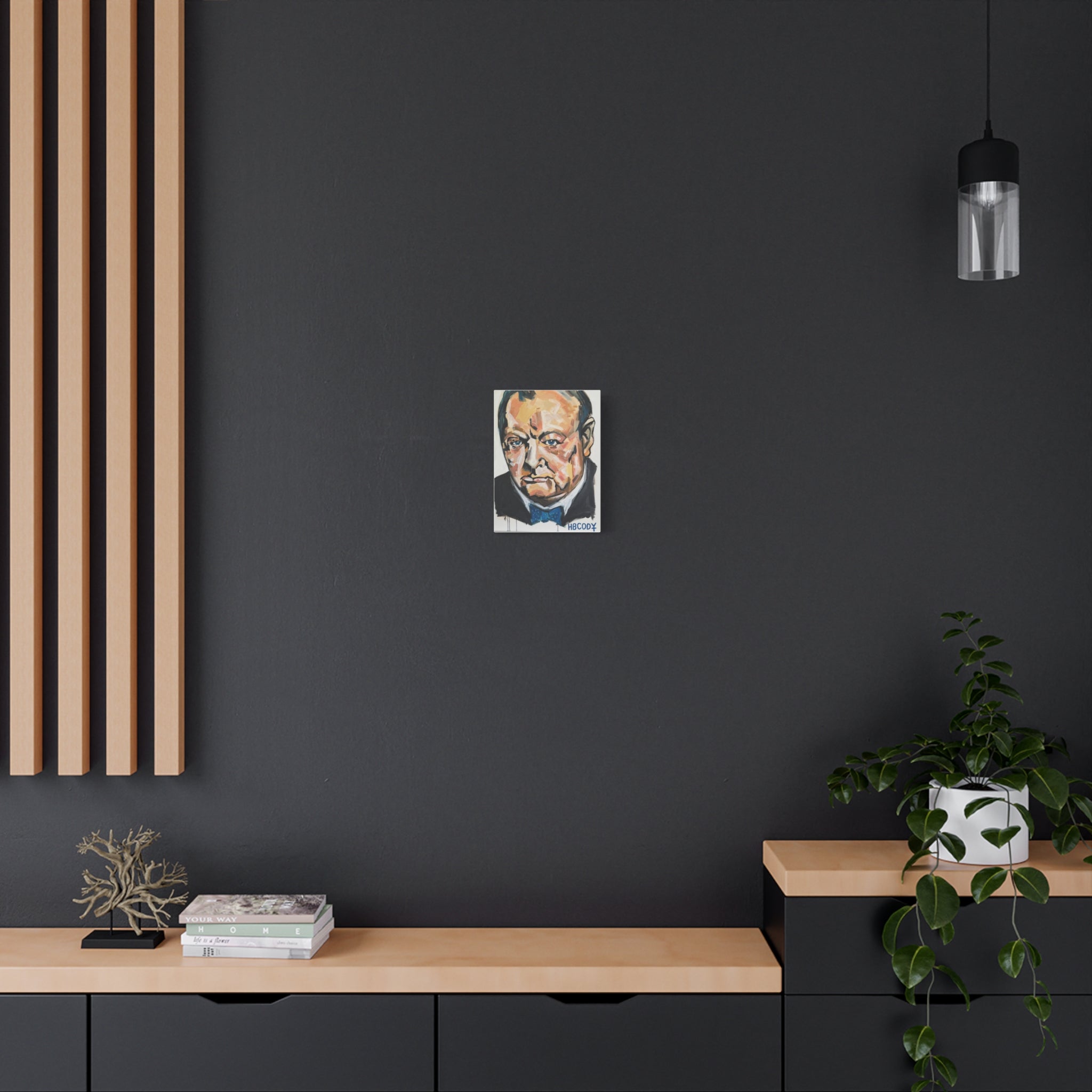 The Roaring Lion Canvas Print