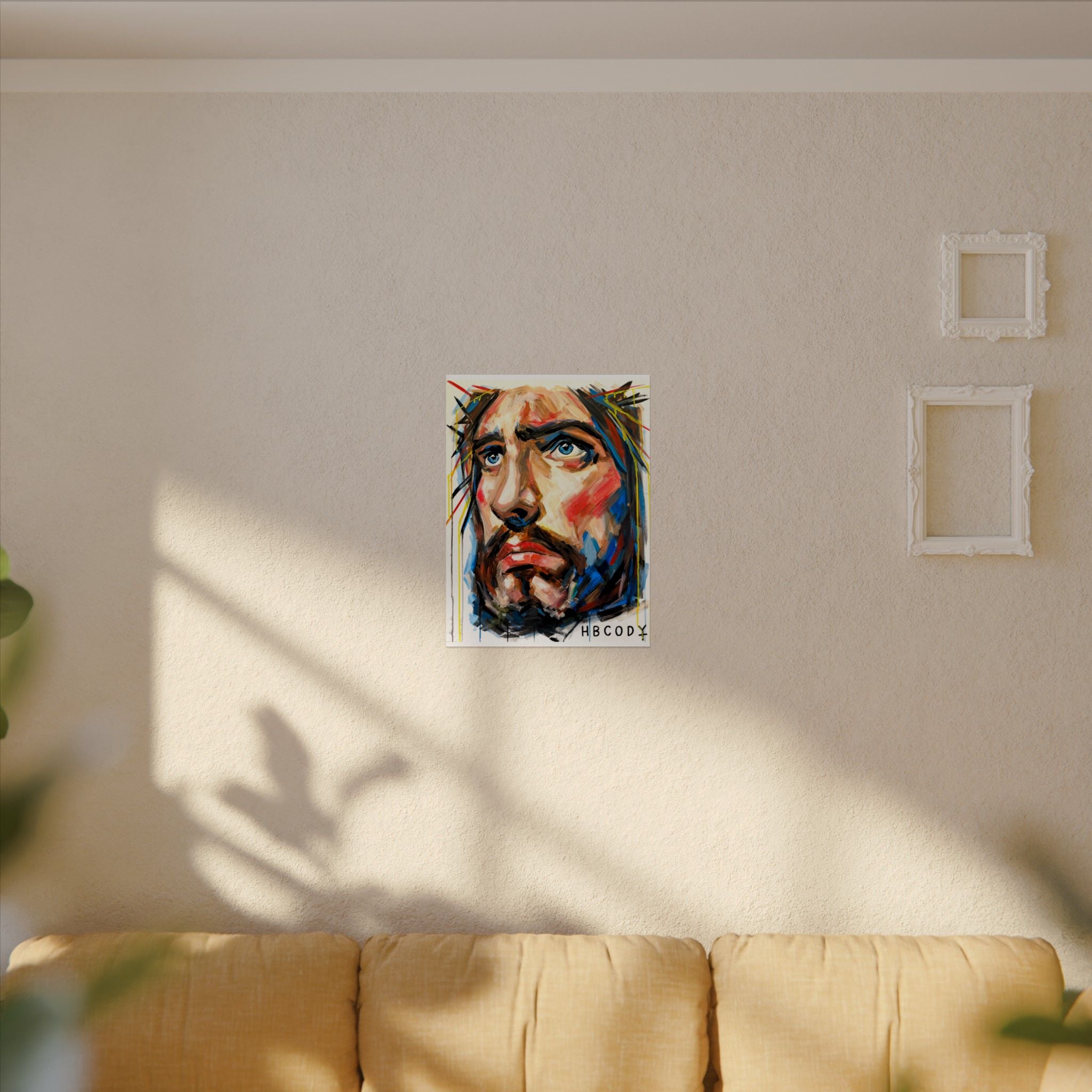 Advent Jesus Paper Print