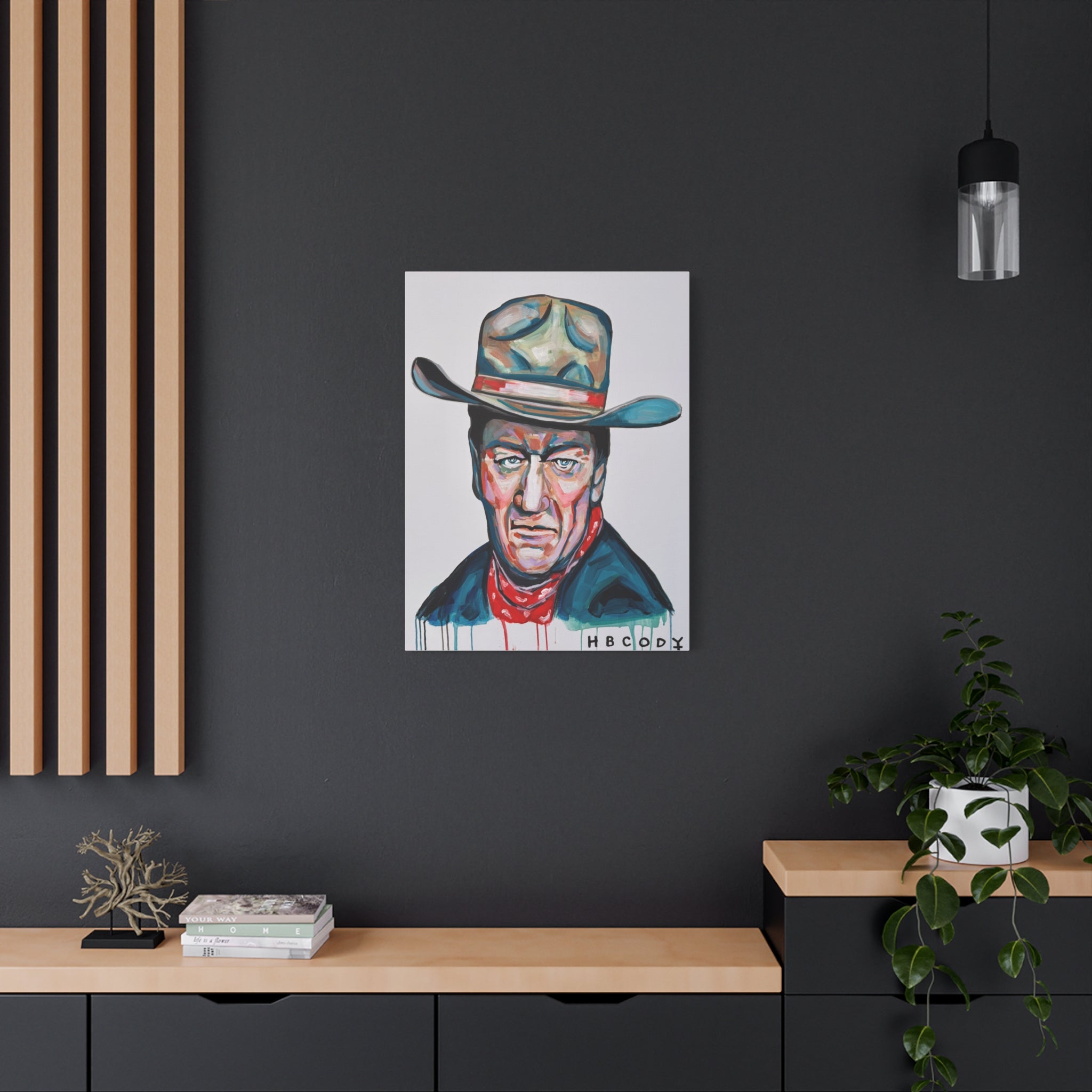 John Wayne Canvas Print