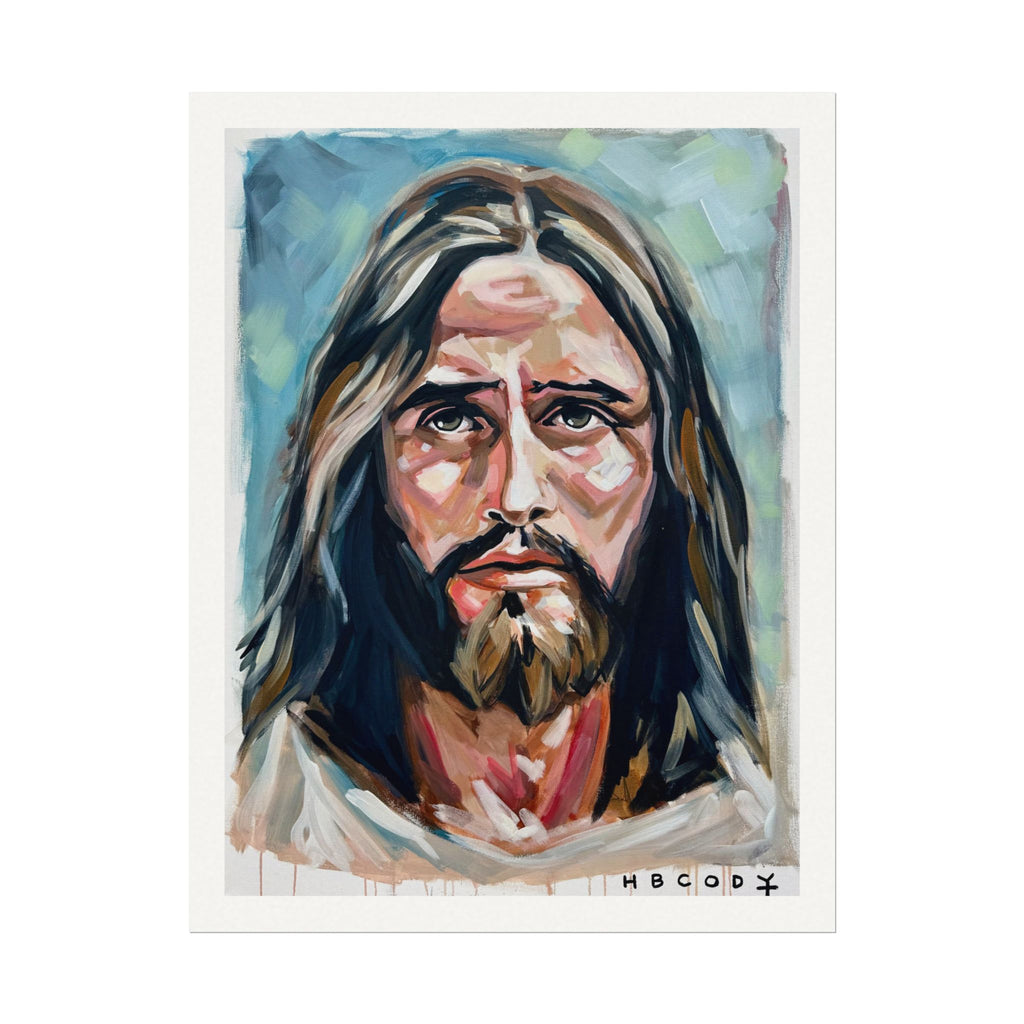 Jesus the Friend Paper Print