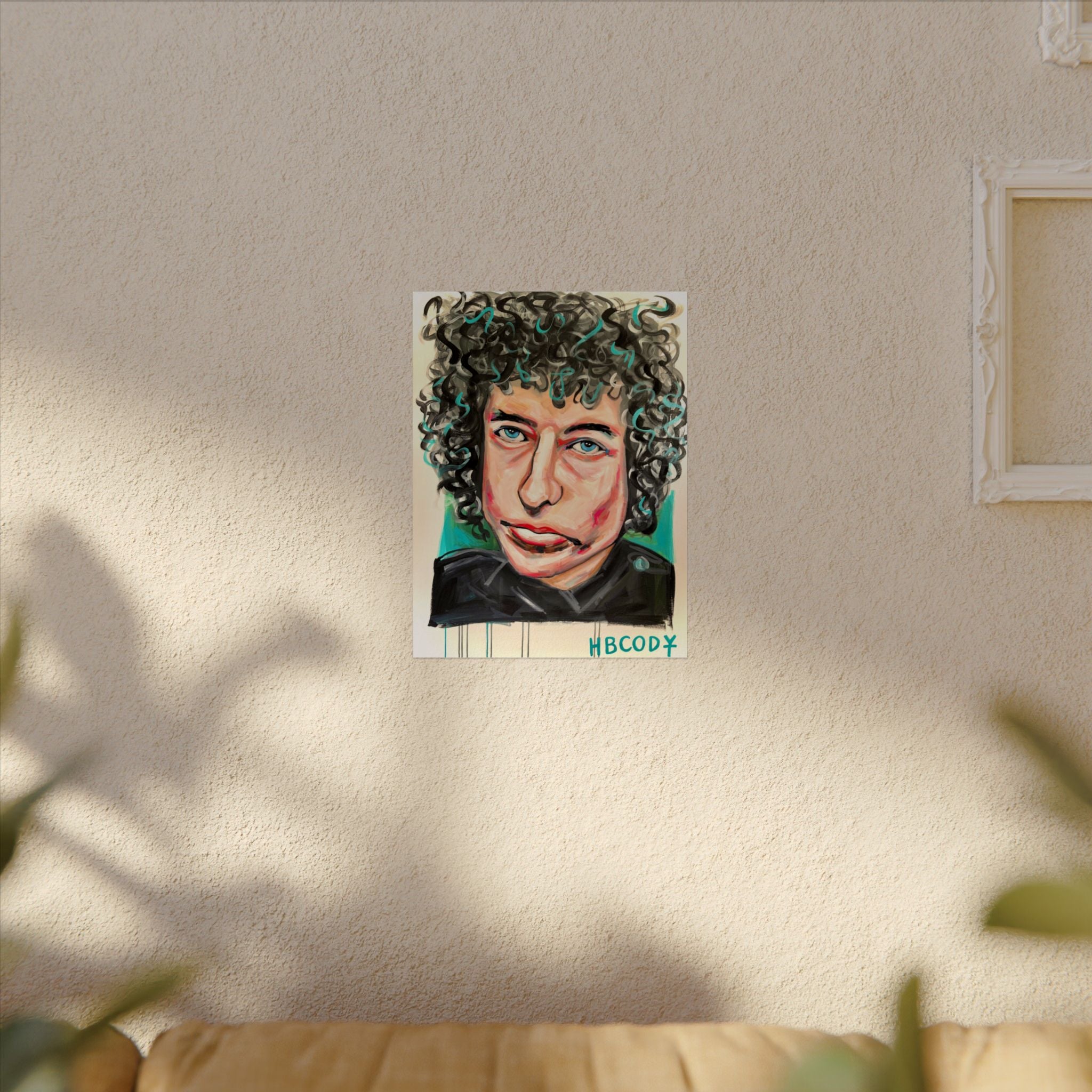 Bob Dylan Paper Print