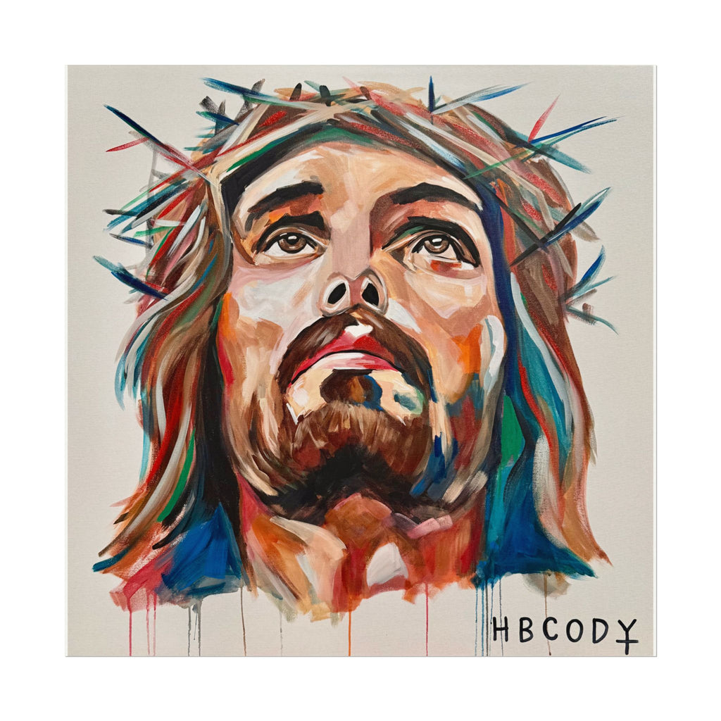 Jesus Seen Paper Print
