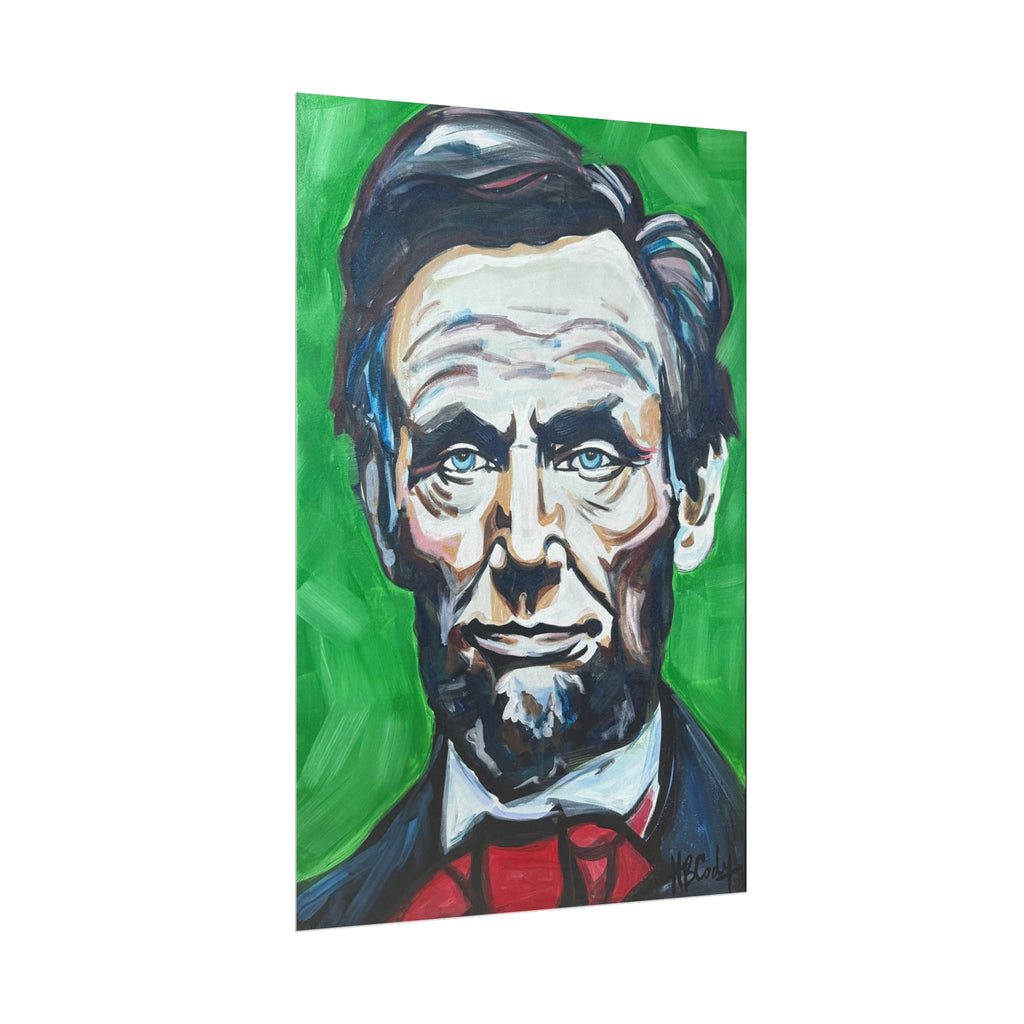 Honest Abe Paper Print