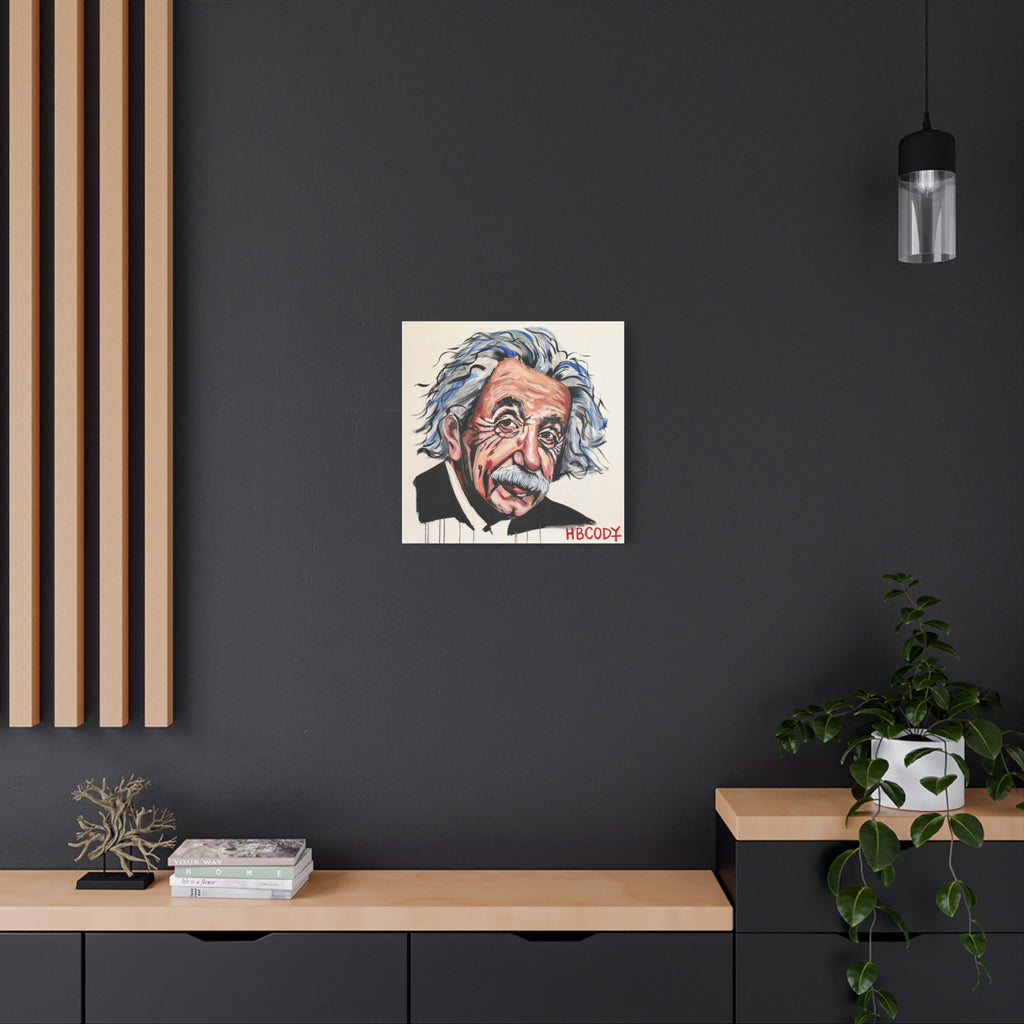Einstein Canvas Print
