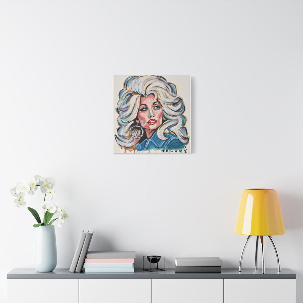 Dolly Parton Canvas Print
