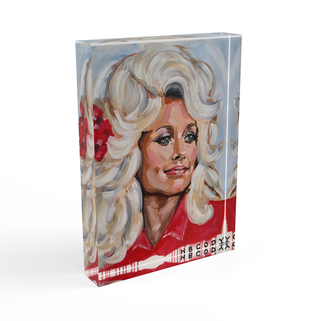 Copy of Hairy -- Acrylic Block