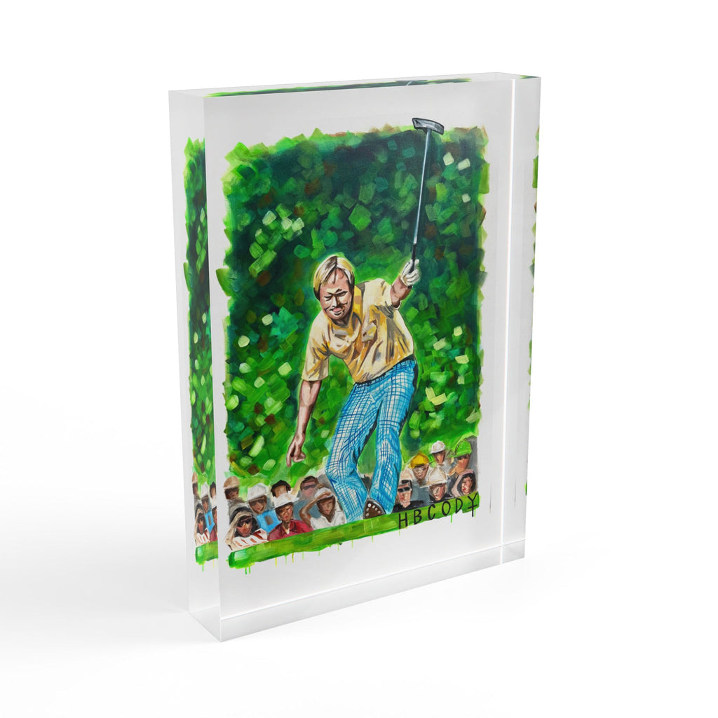 Jack Nicklaus -- Acrylic Block