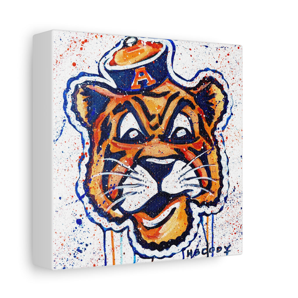 Aubie Canvas Print