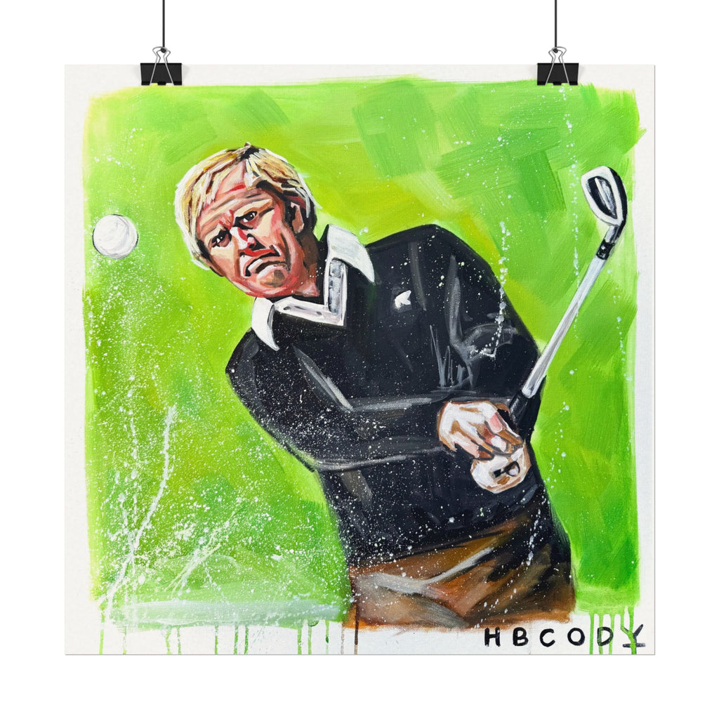 The Golden Bear Paper Print