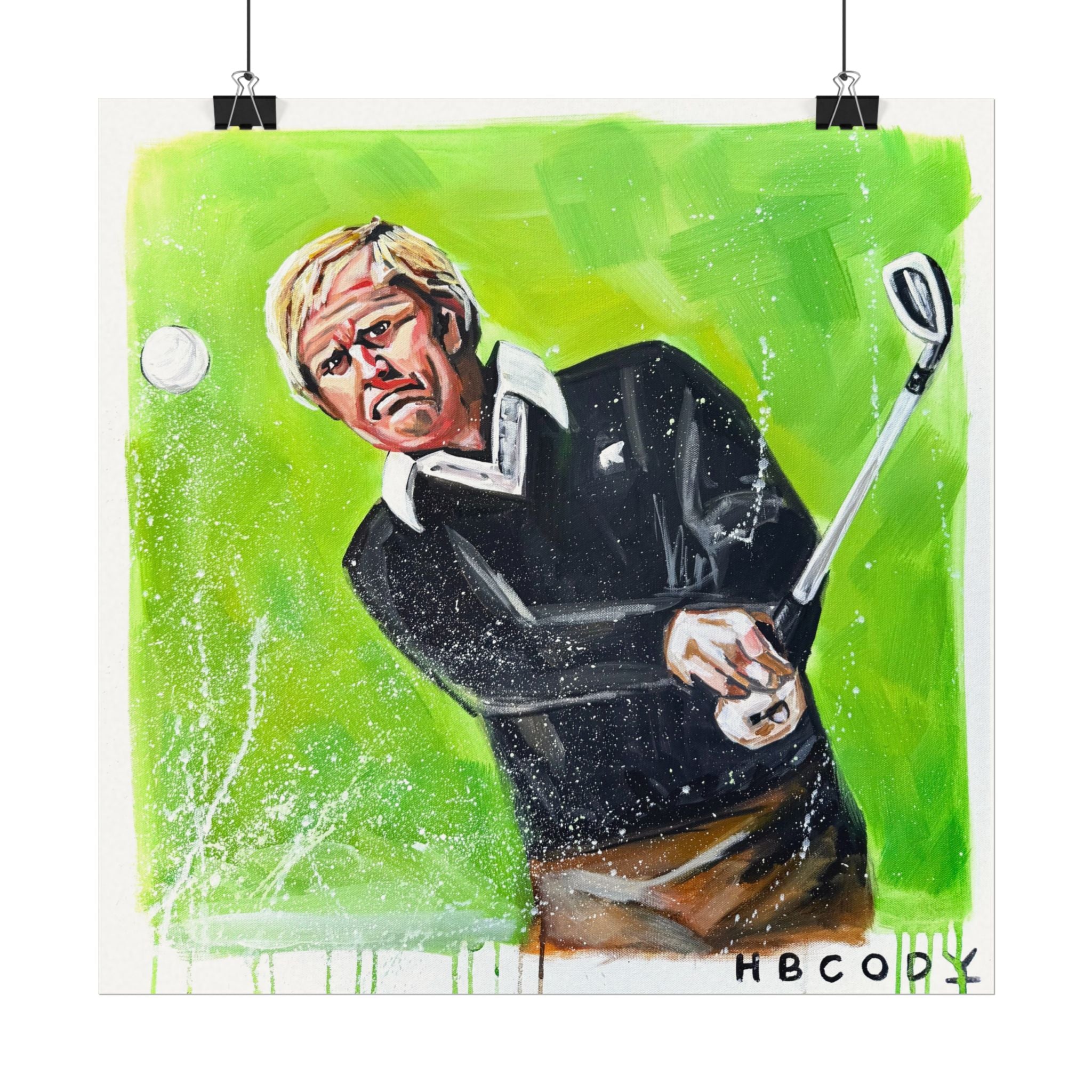 The Golden Bear Paper Print