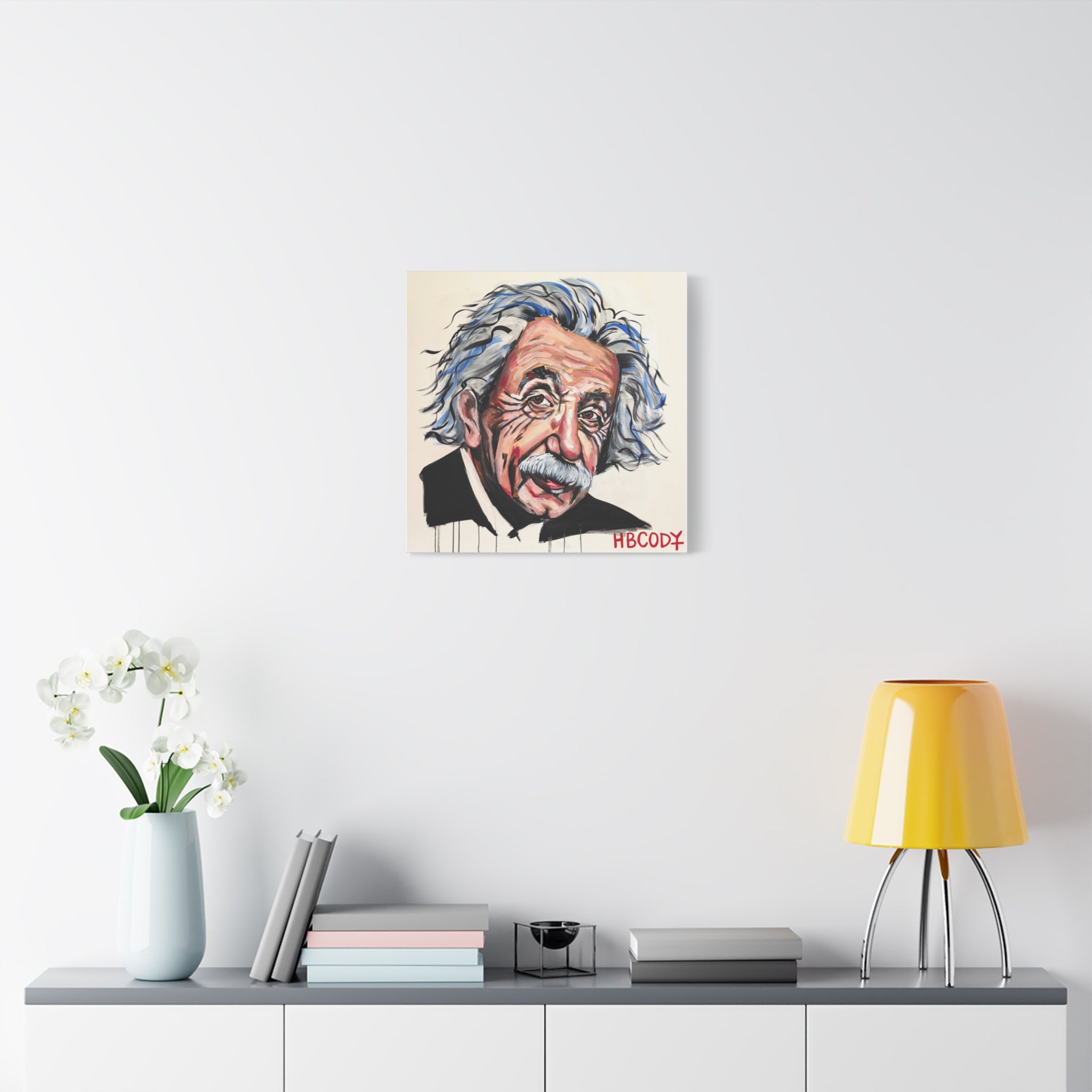 Einstein Canvas Print