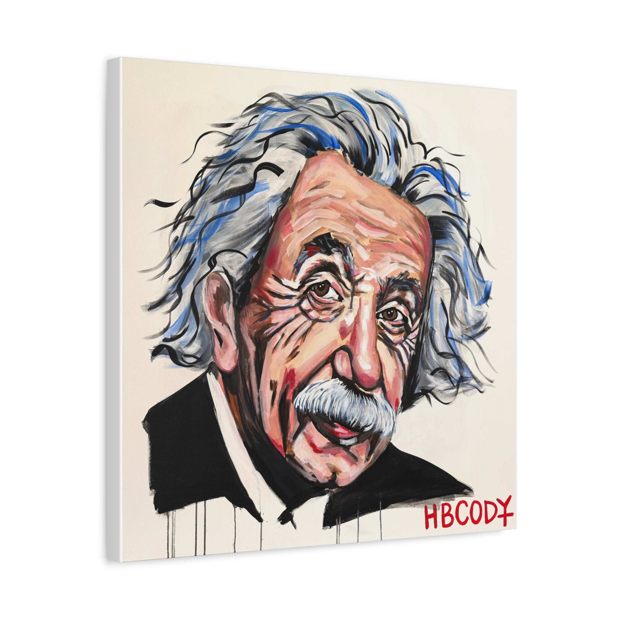 Einstein Canvas Print