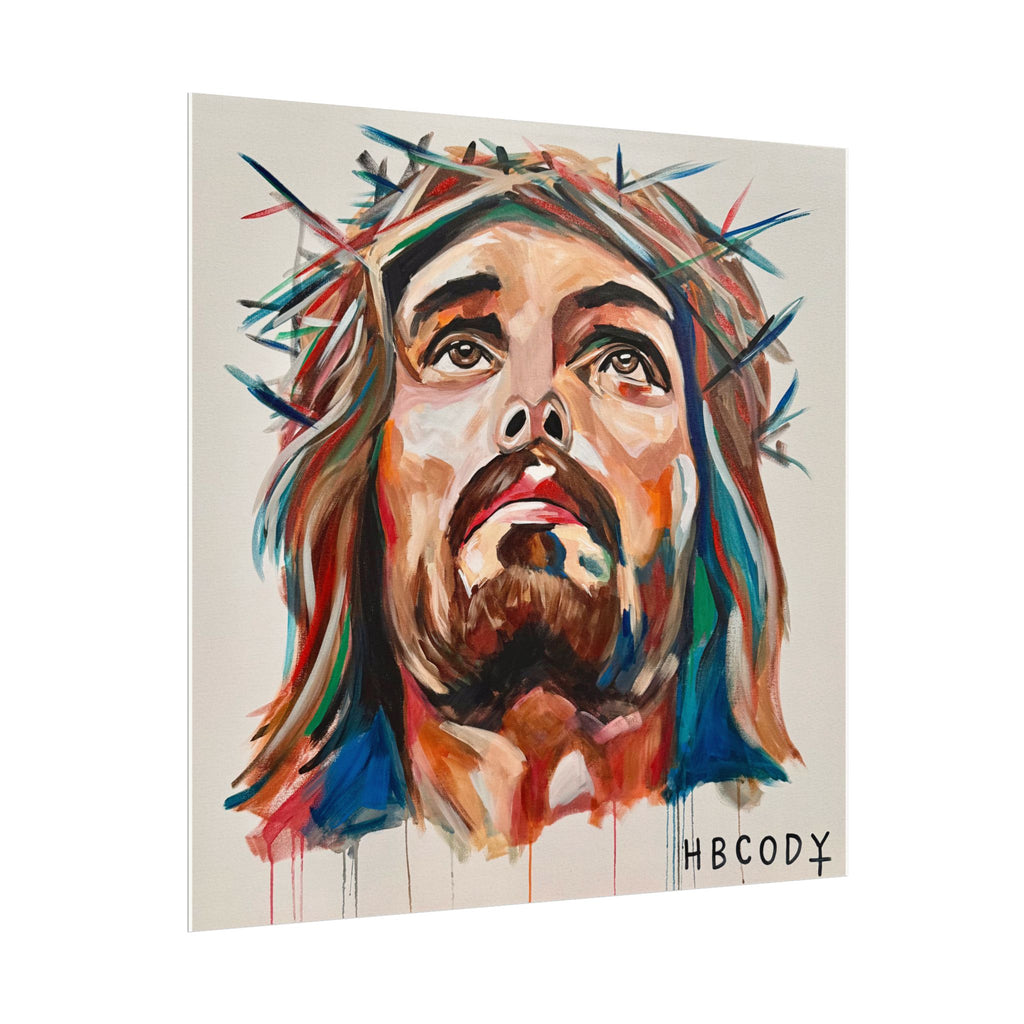 Jesus Seen Paper Print