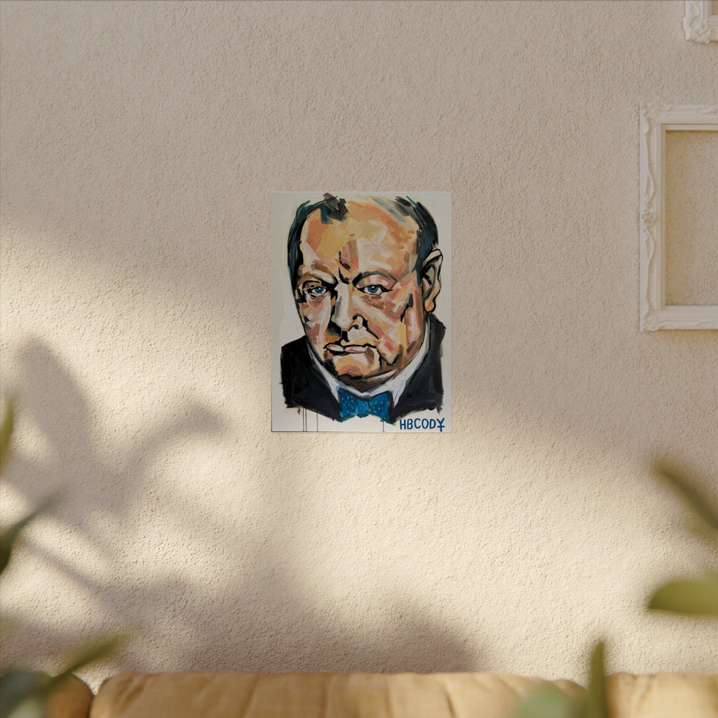 The Roaring Lion Paper Print