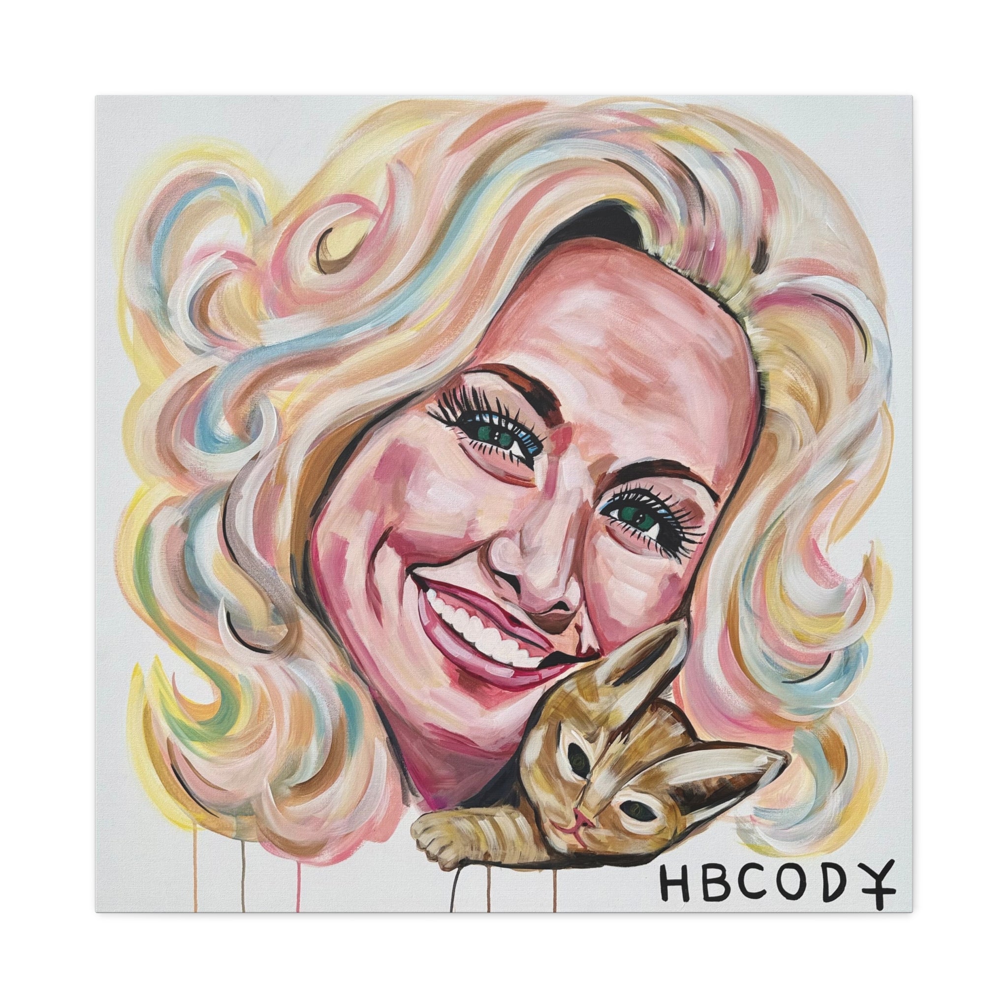 Dolly Canvas Print
