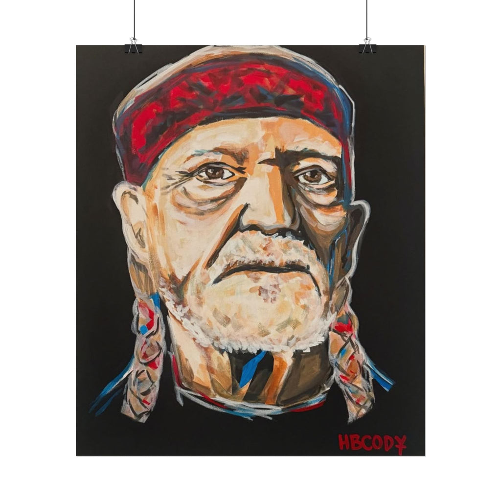 Willie Paper Print