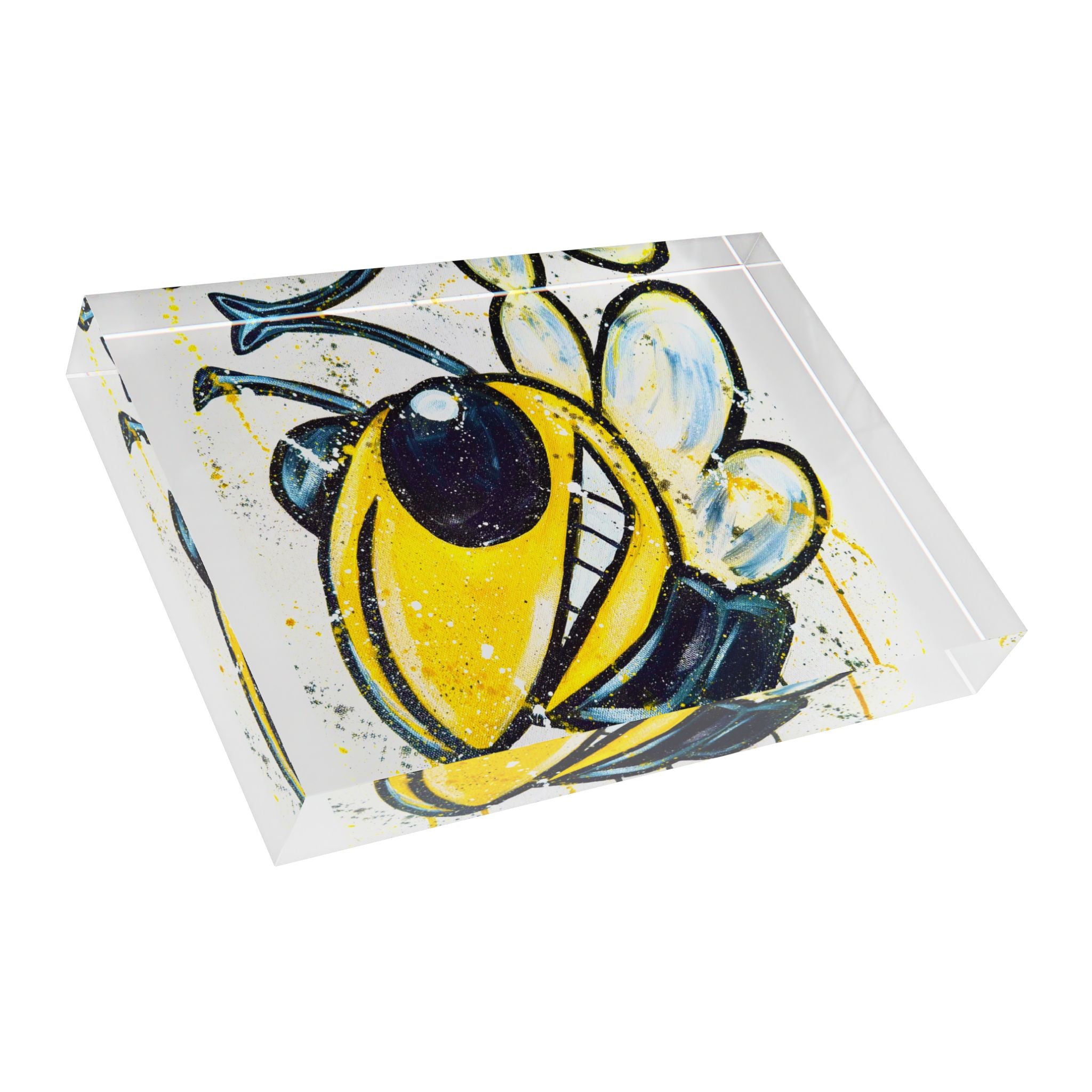 Go Jackets -- Acrylic Block