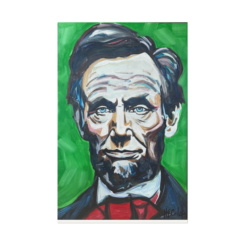 Honest Abe Paper Print