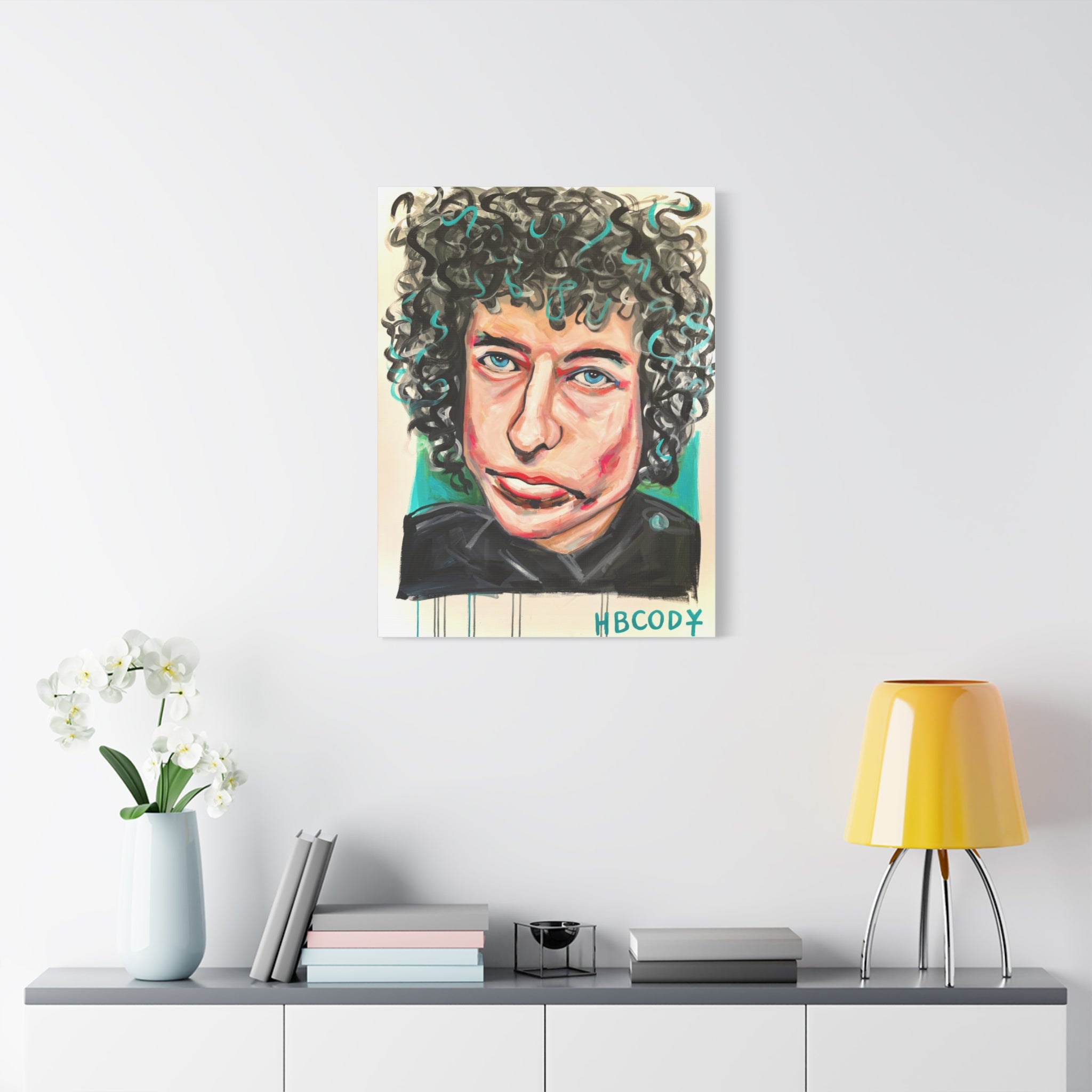 Bob Dylan Canvas Print