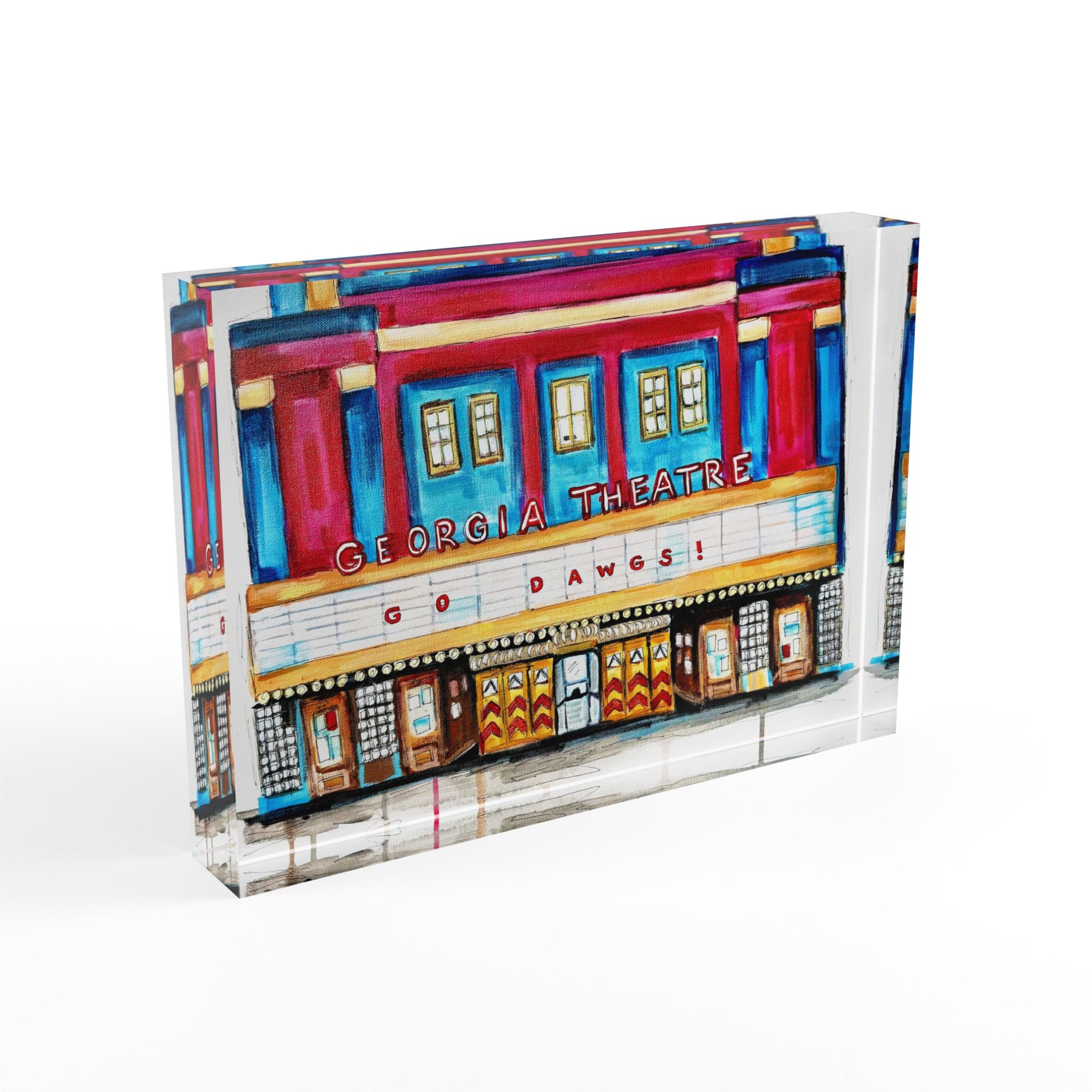 Georgia Theatre -- Acrylic Block