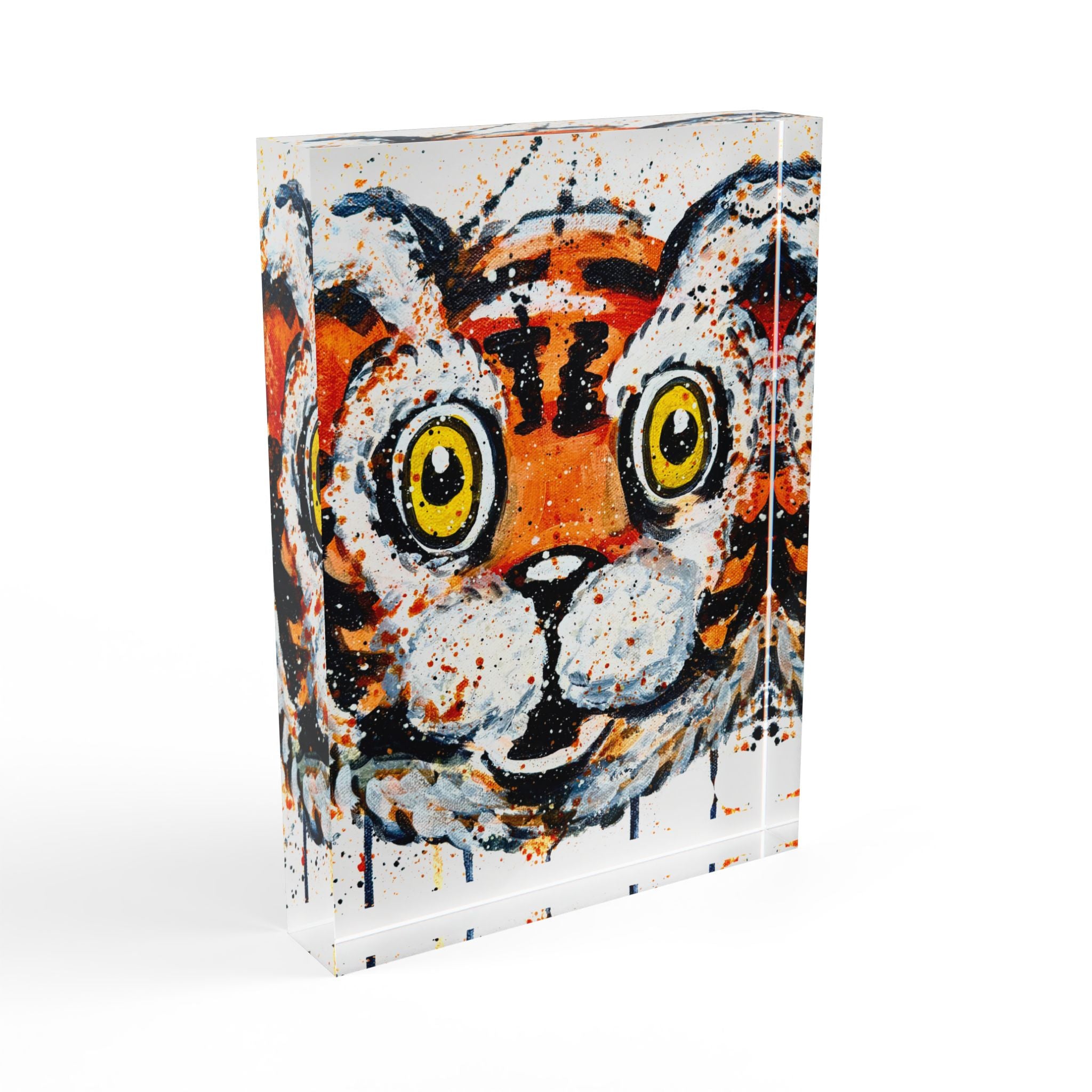 The Tiger -- Acrylic Block