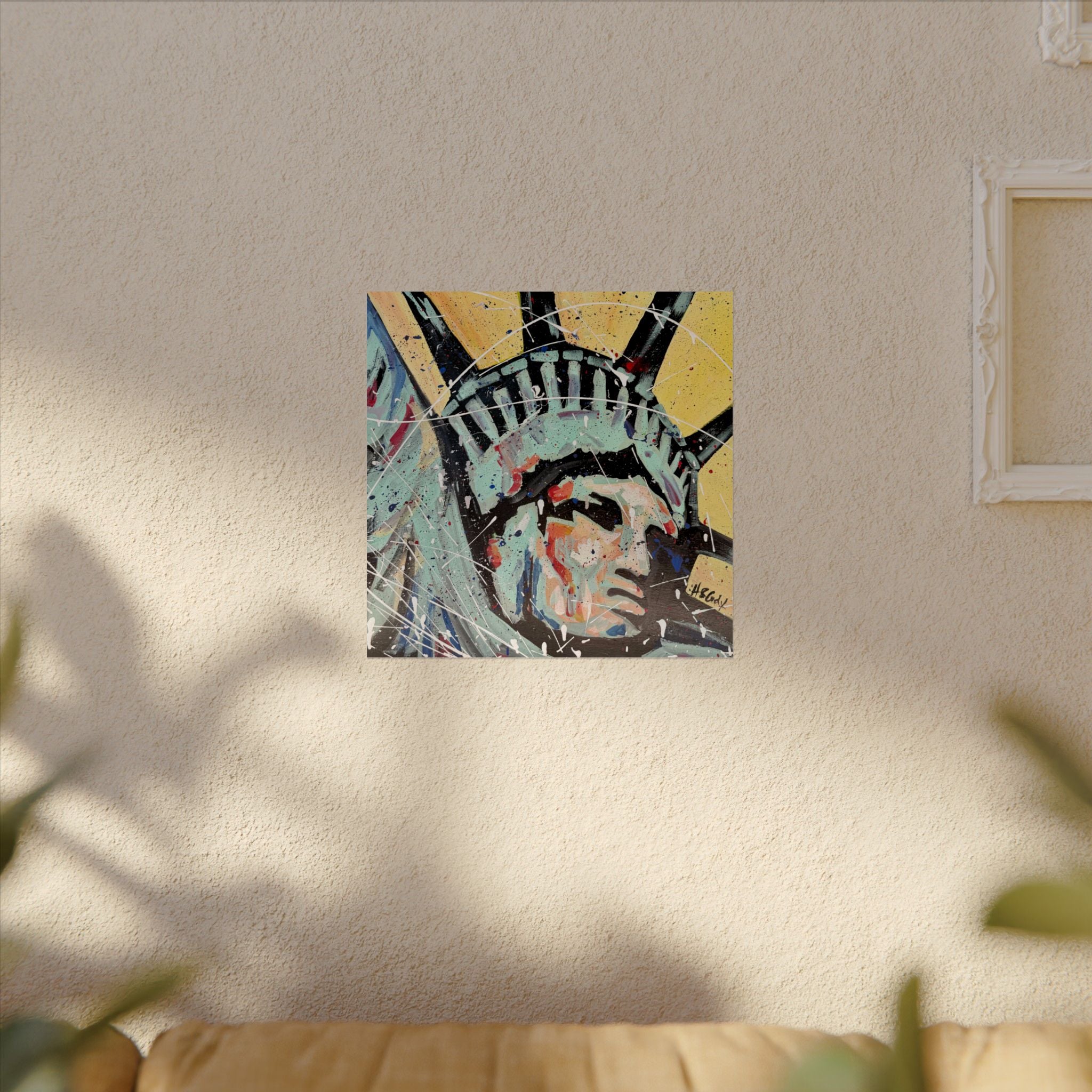 Liberty Paper Print