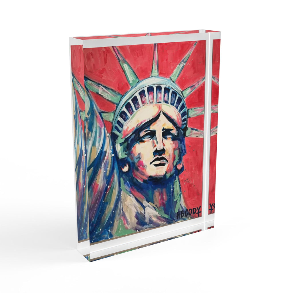 Lady Liberty -- Acrylic Block