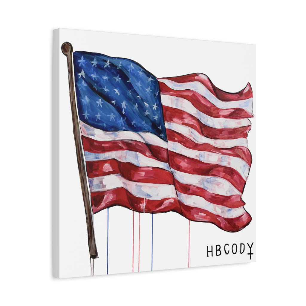 American Flag Canvas Print
