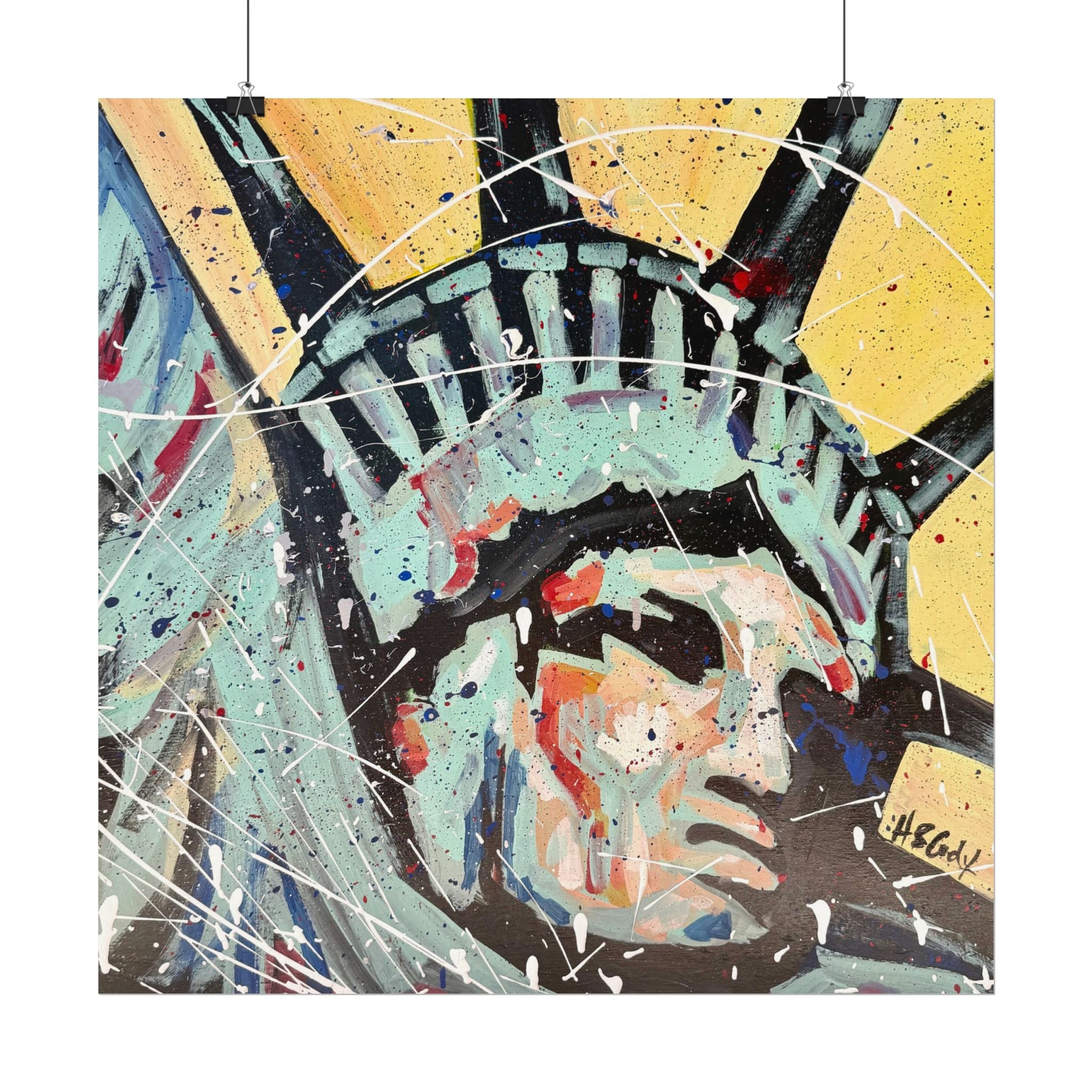 Liberty Paper Print